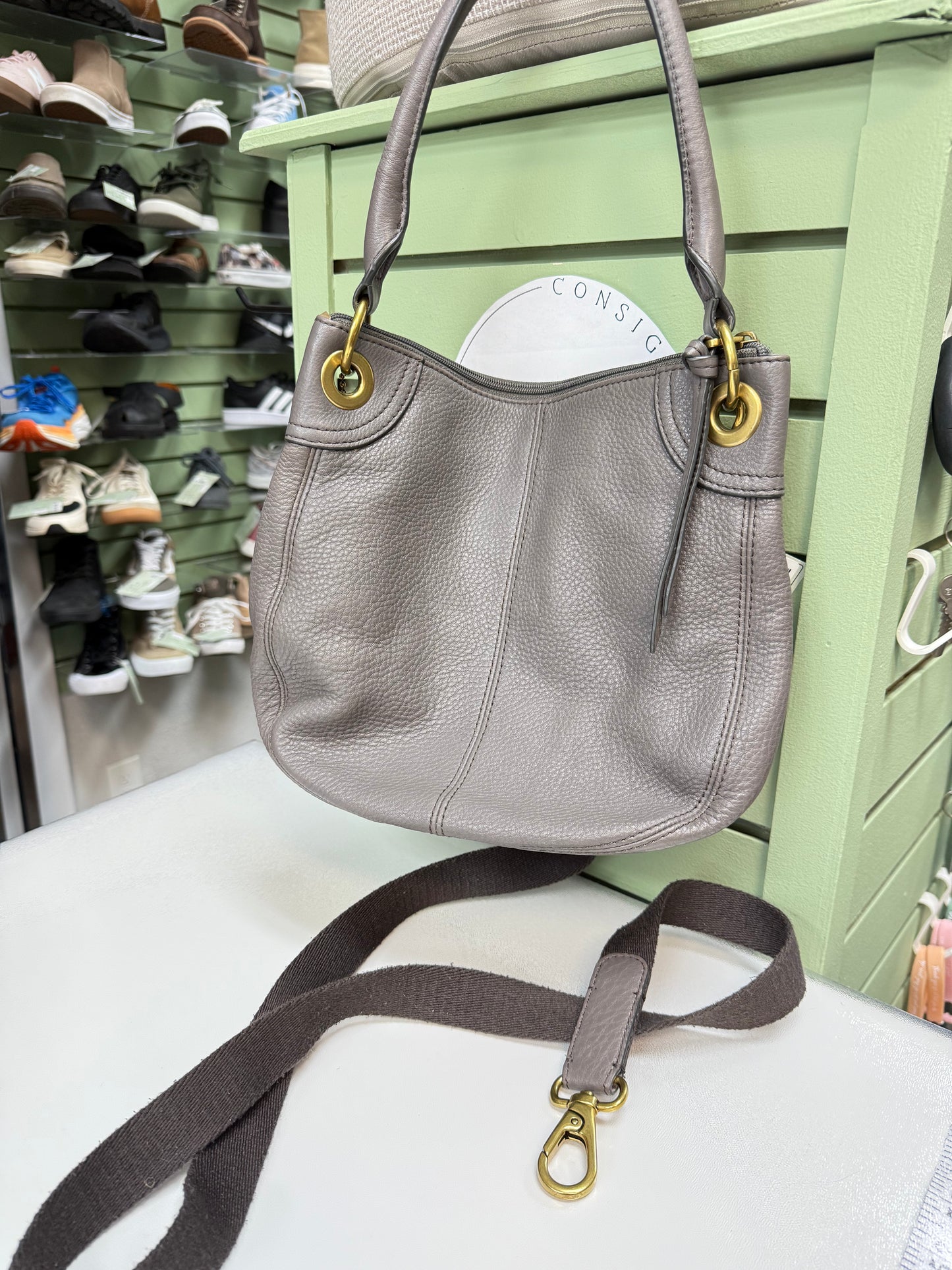 Fossil Patchwork Crossbody