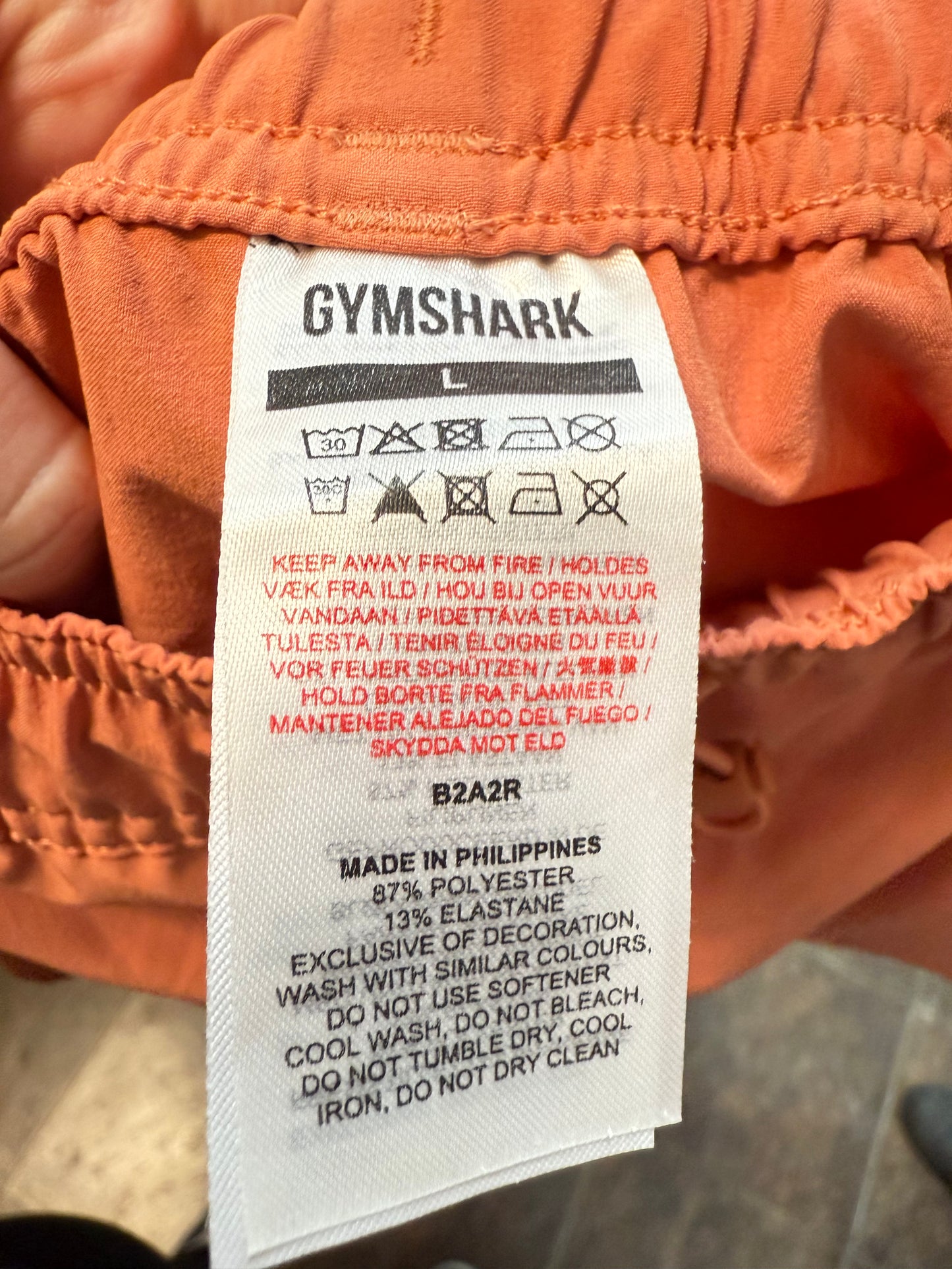 Gymshark KK Twins Woven HR Short 3” (L)