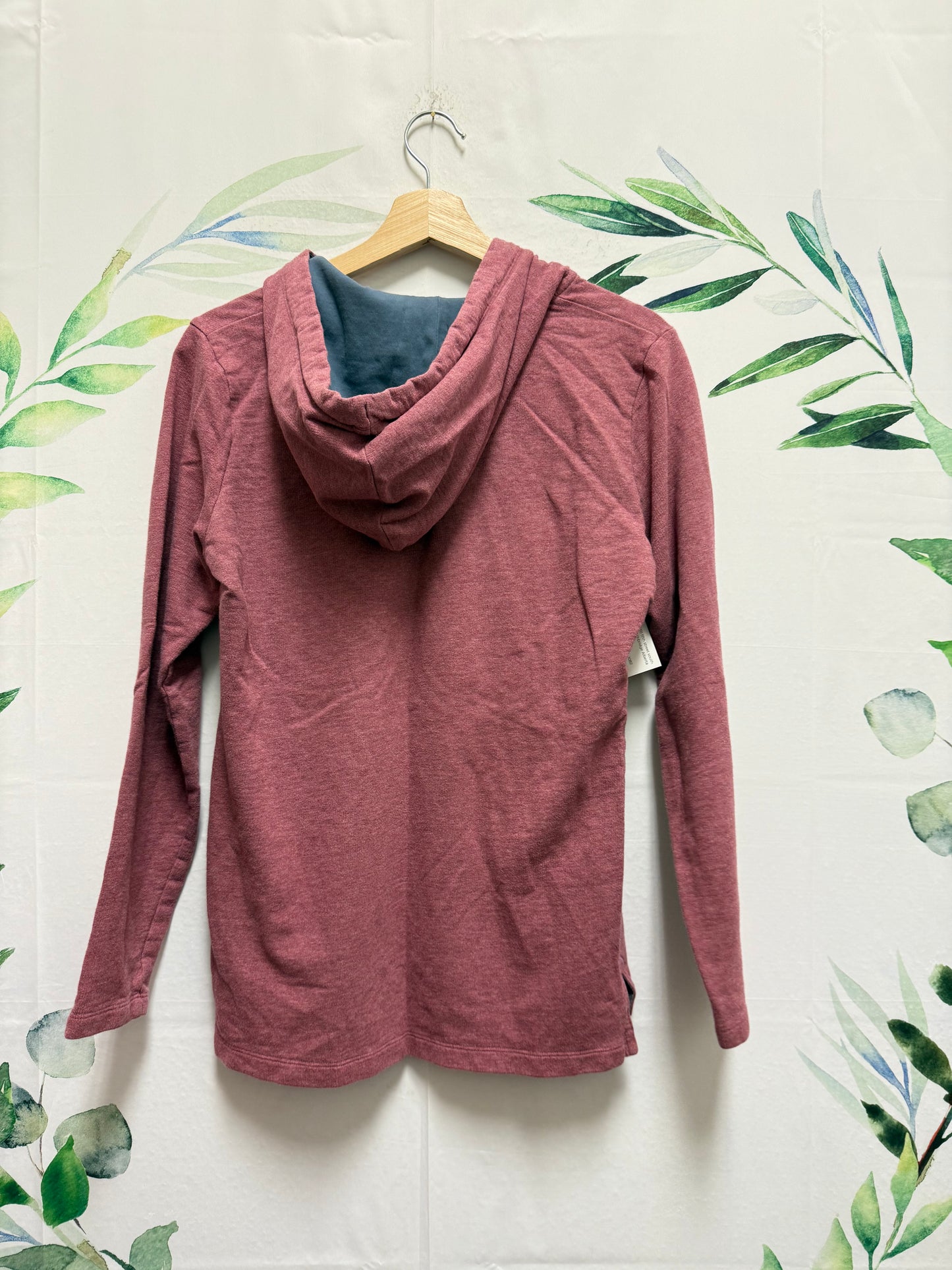 LL Bean Cotton Rugby Henley Hoodie (S)