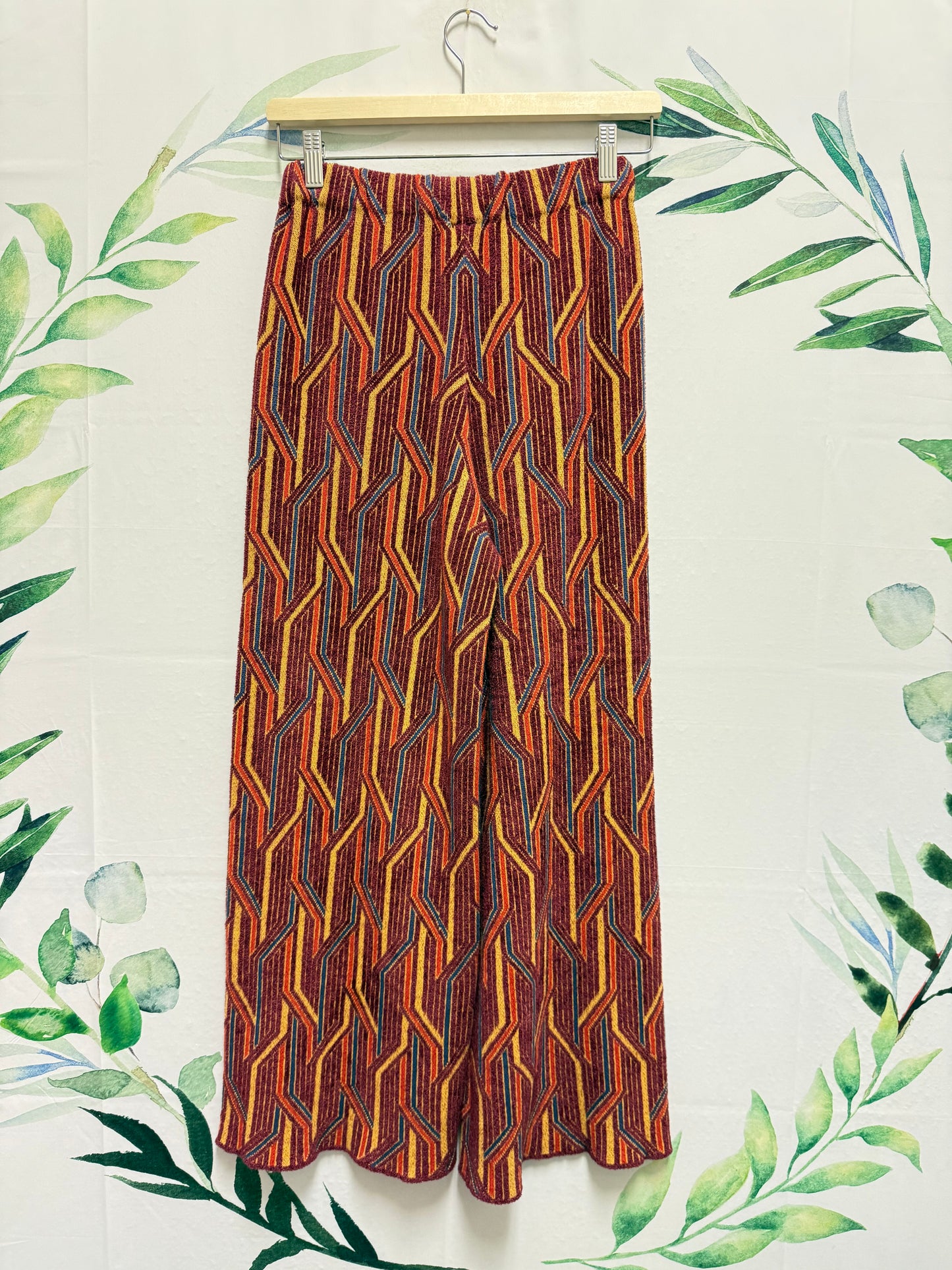 Free People Alina Pull On Wide Leg HR Pant (XS)