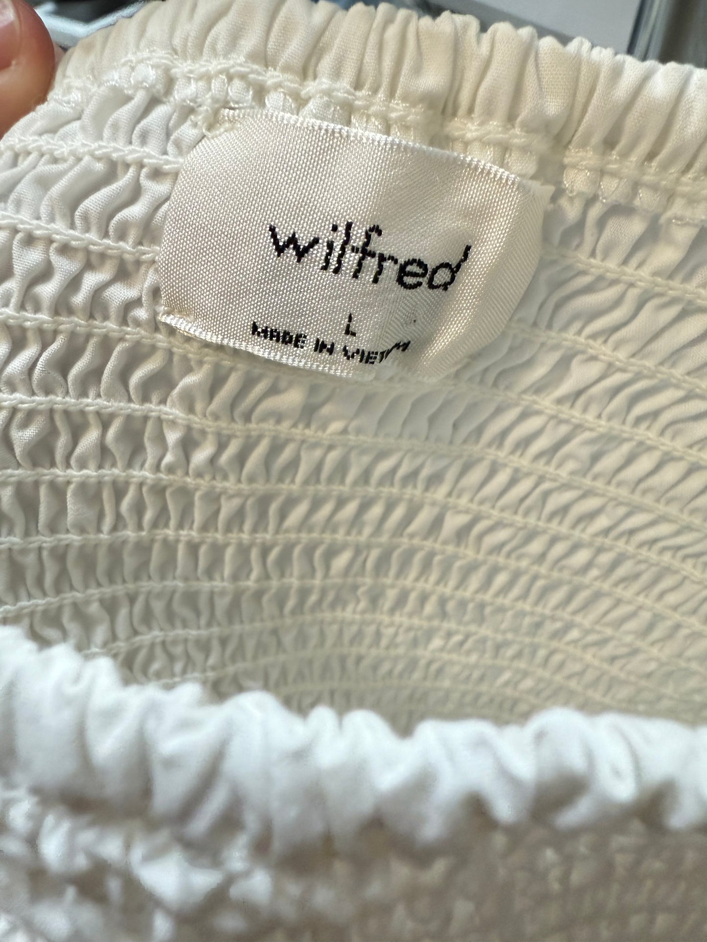 Aritzia Wilfred Inaya Blouse Longsleeve (L)