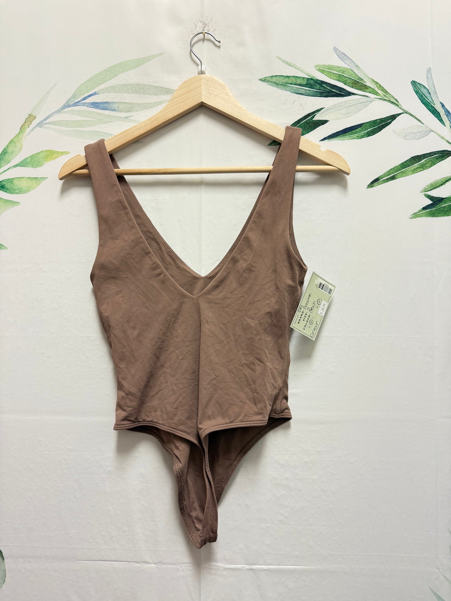 Aritzia Babaton Contour V Neck Bodysuit (S)