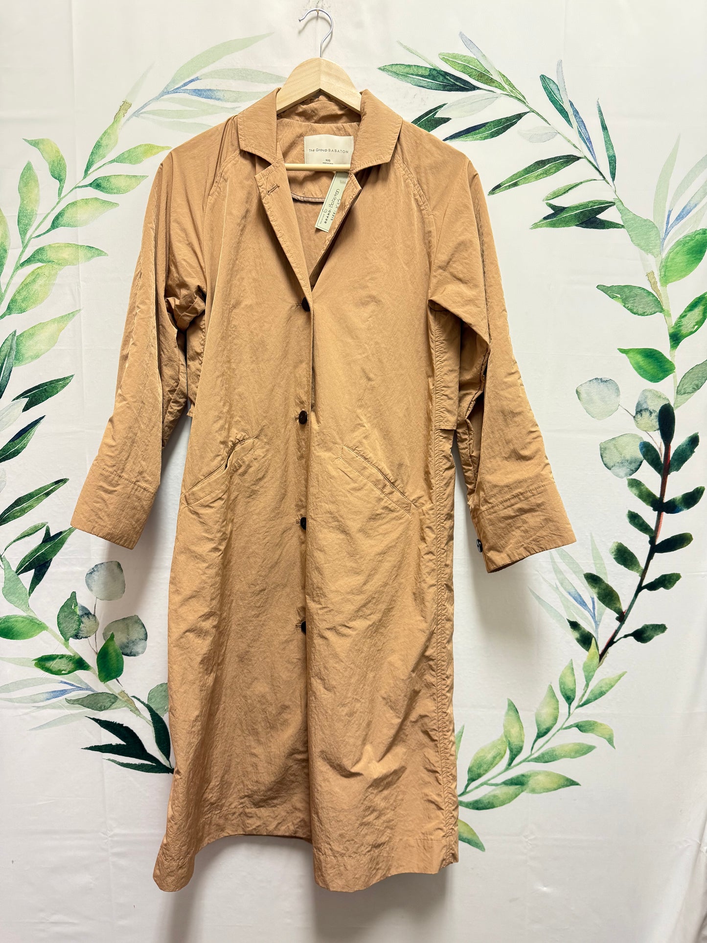 Aritzia Babaton Scarlett Oversized Trench Coat (XXS)