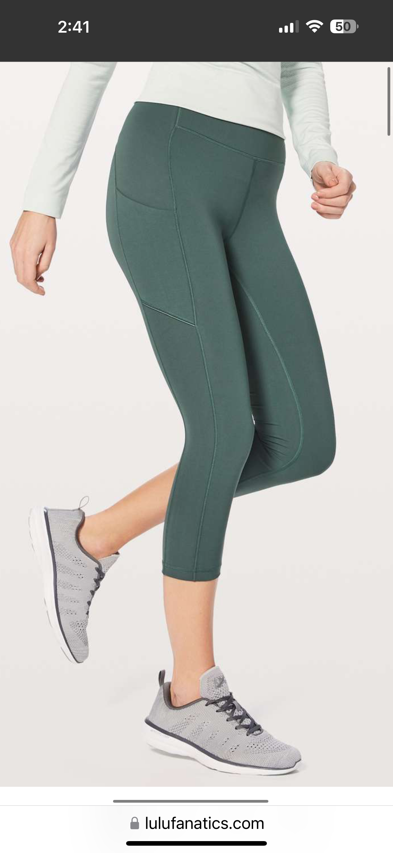 Lululemon Speed Up MR Crop 21” (8)