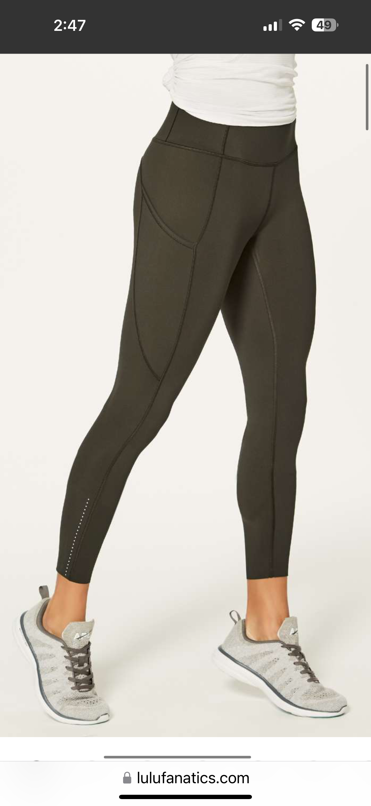 Lululemon Fast & Free HR Tight 25” (6)