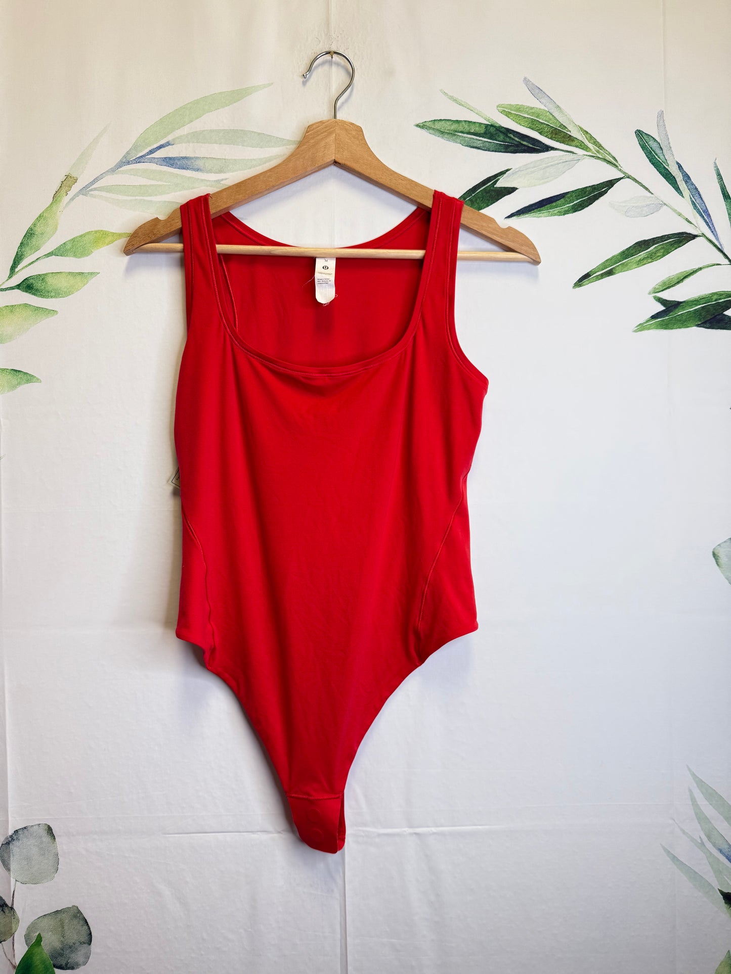 Lululemon Wundermost Squareneck Bodysuit (M)