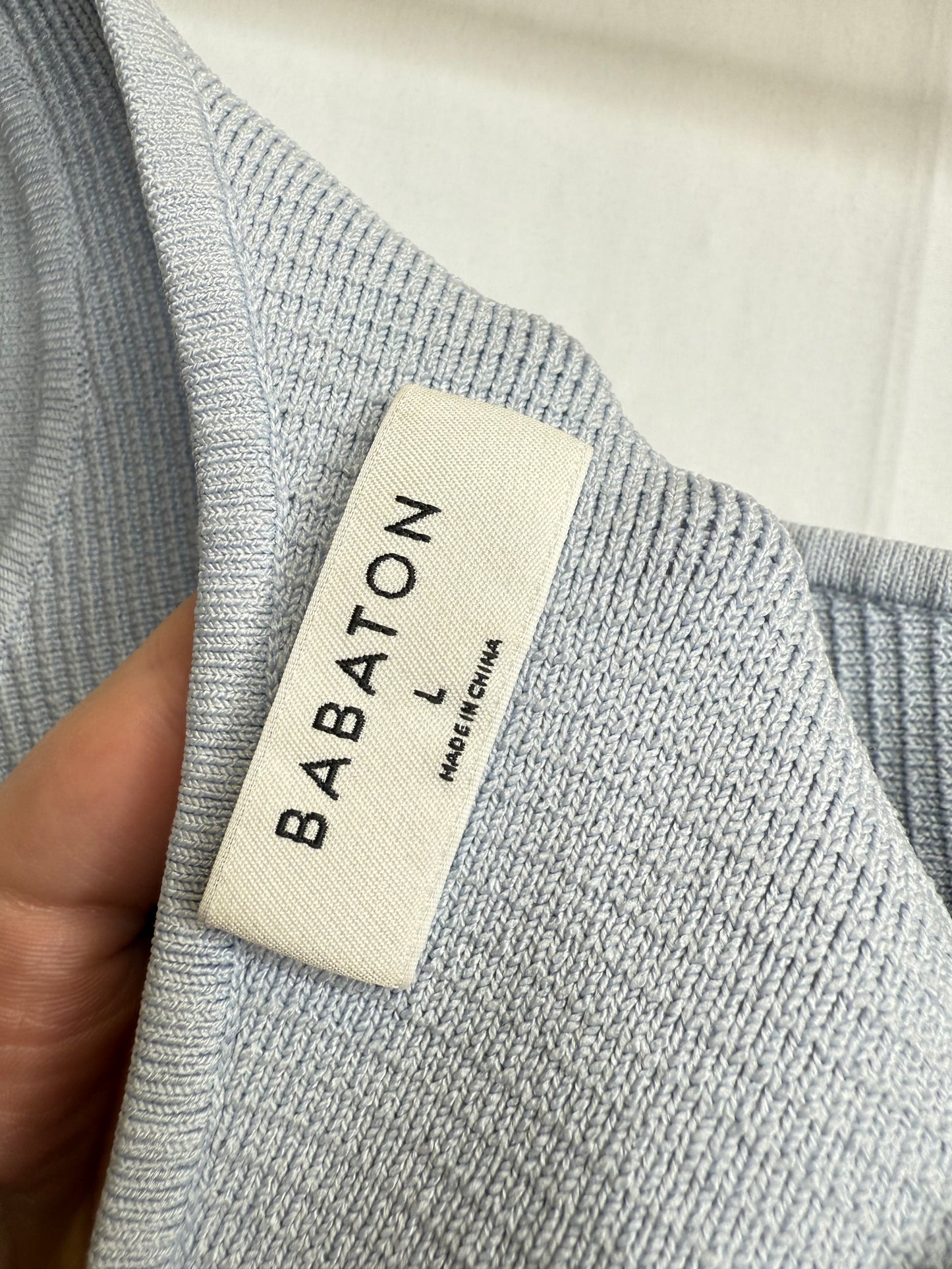 Aritzia Babaton Sculpt Knit One Shoulder Crop Tank (L)