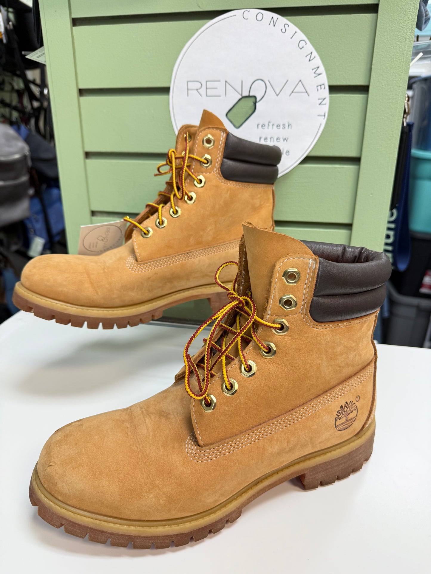 Timberland Linden 6” Boots (Mens 7.5 wide = Womens 9.5w)