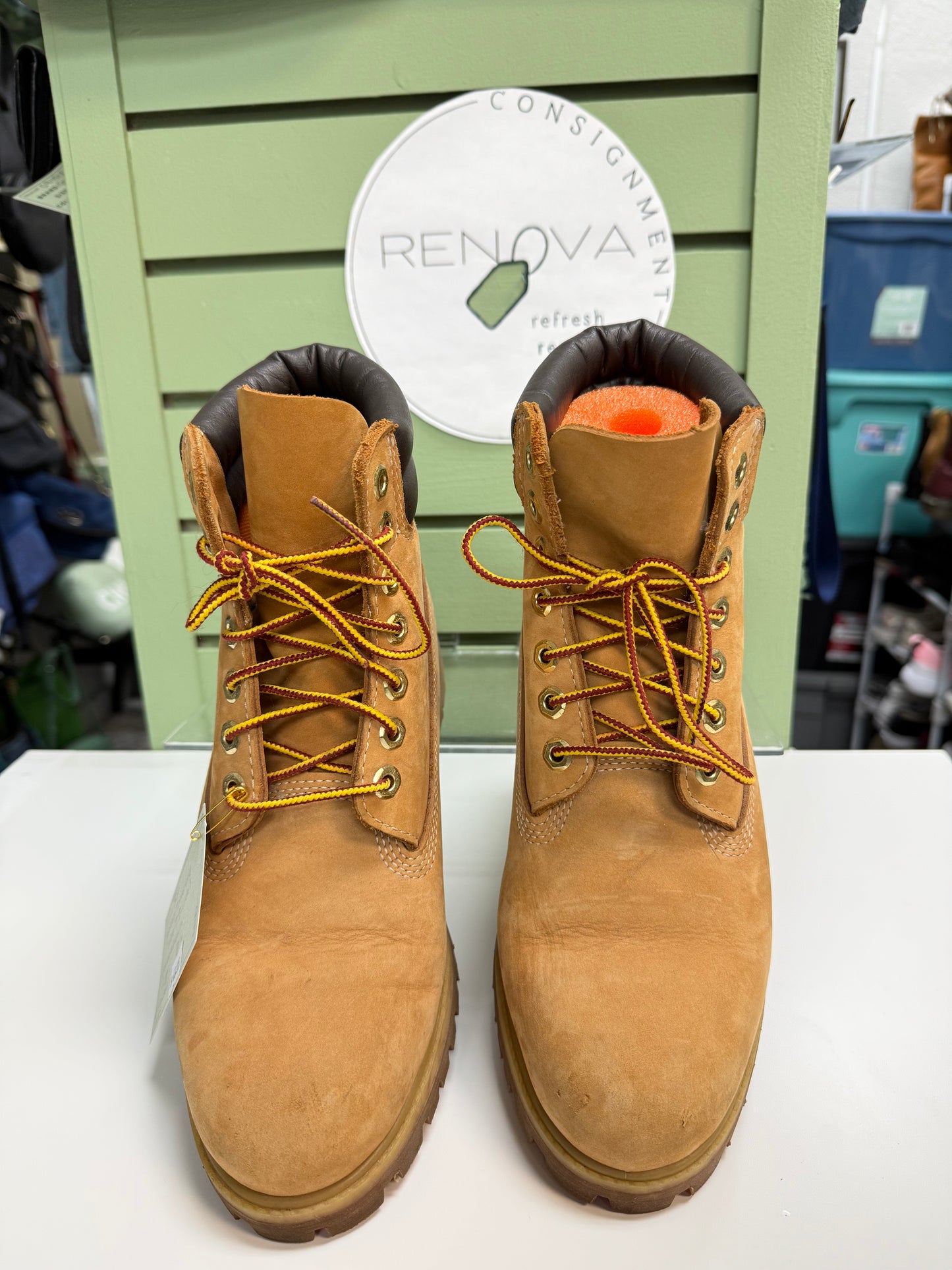 Timberland Linden 6” Boots (Mens 7.5 wide = Womens 9.5w)