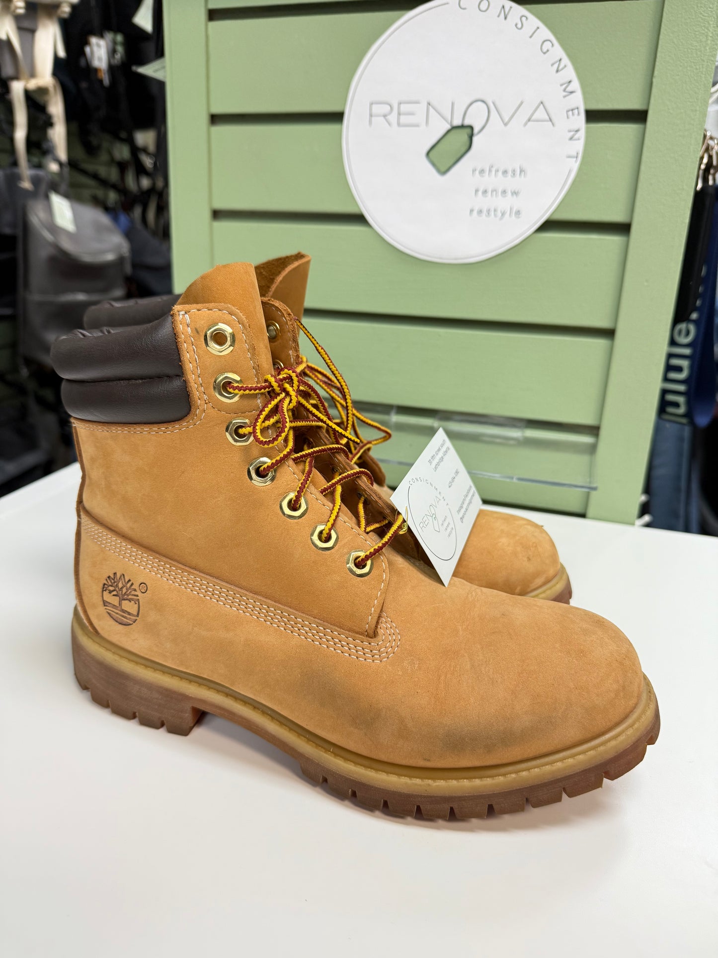 Timberland Linden 6” Boots (Mens 7.5 wide = Womens 9.5w)