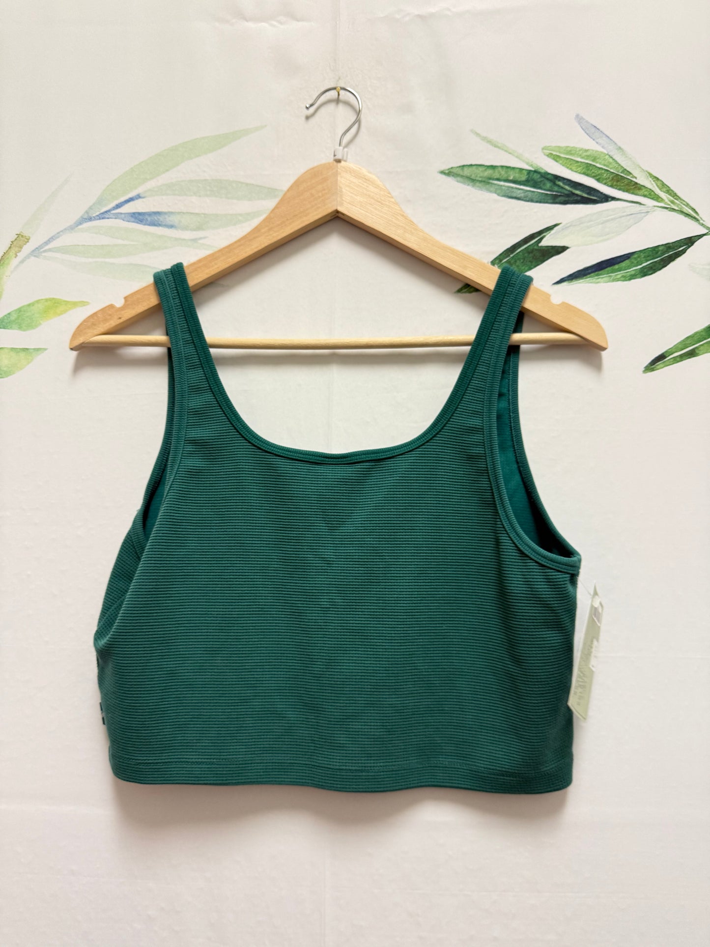 Aritzia TNA Waffle Notch Tank (L)