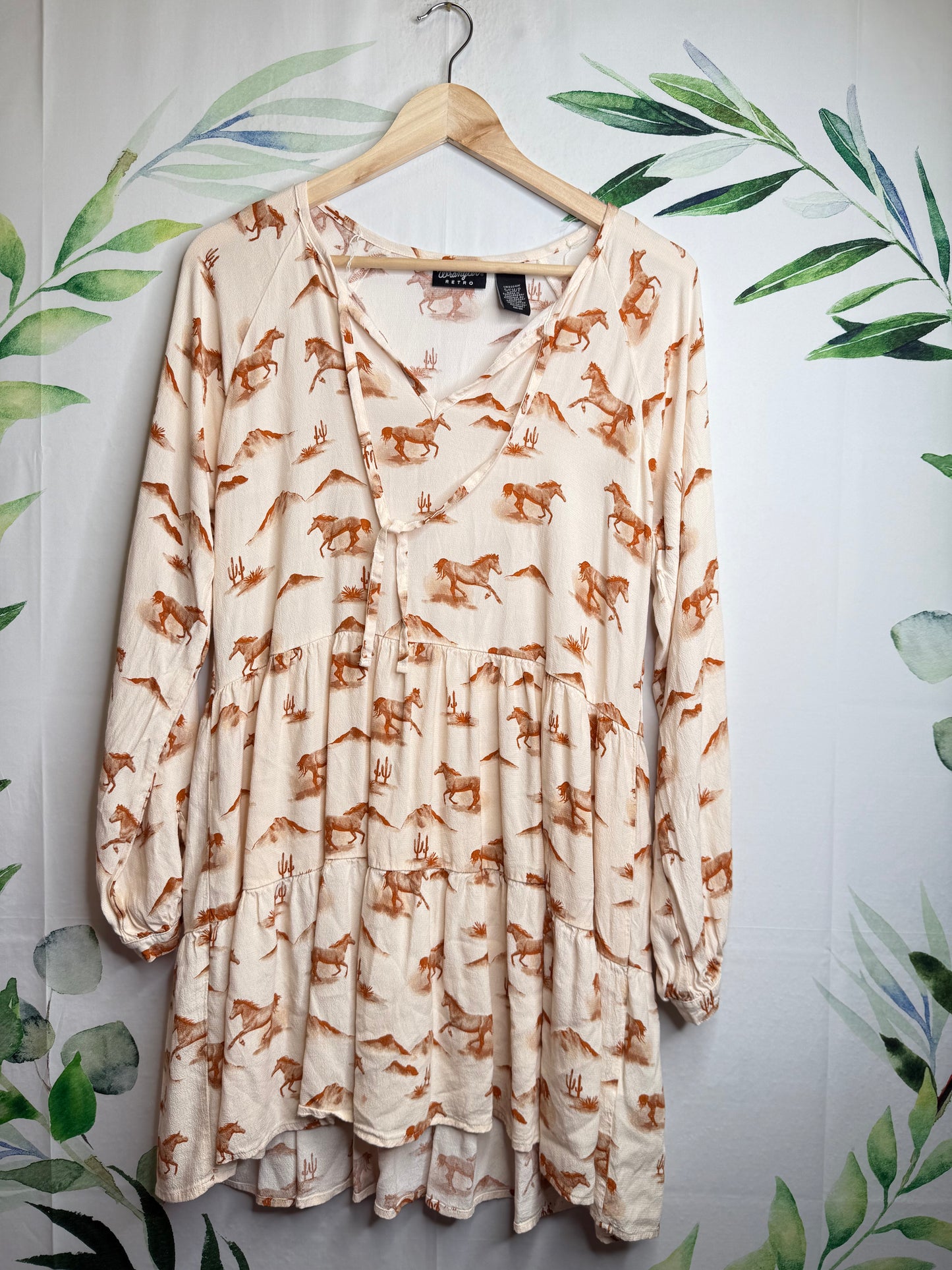 Wrangler Horse Tiered Dress (S)