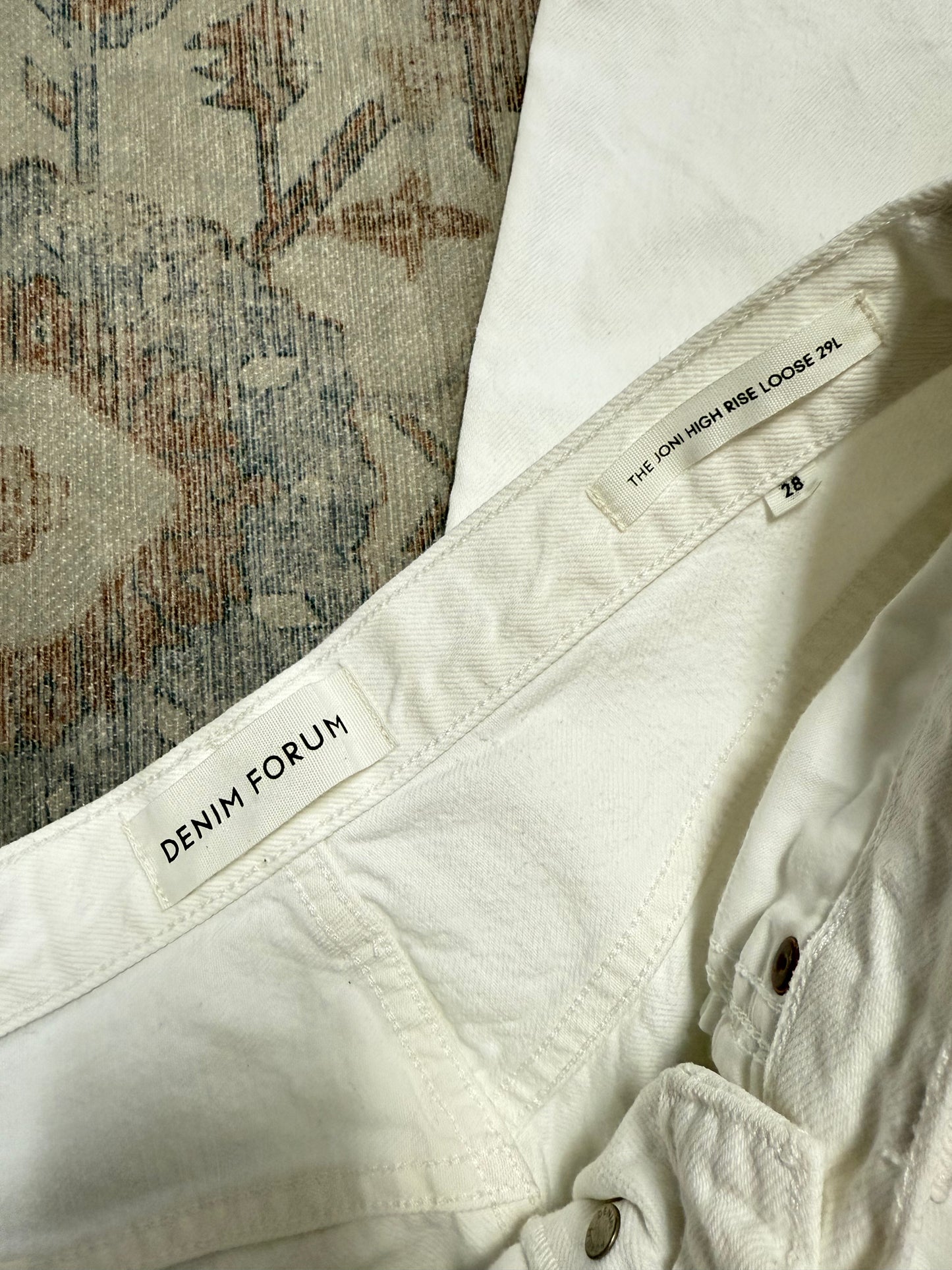 Denim Forum Joni Loose HR Jeans (28x29)