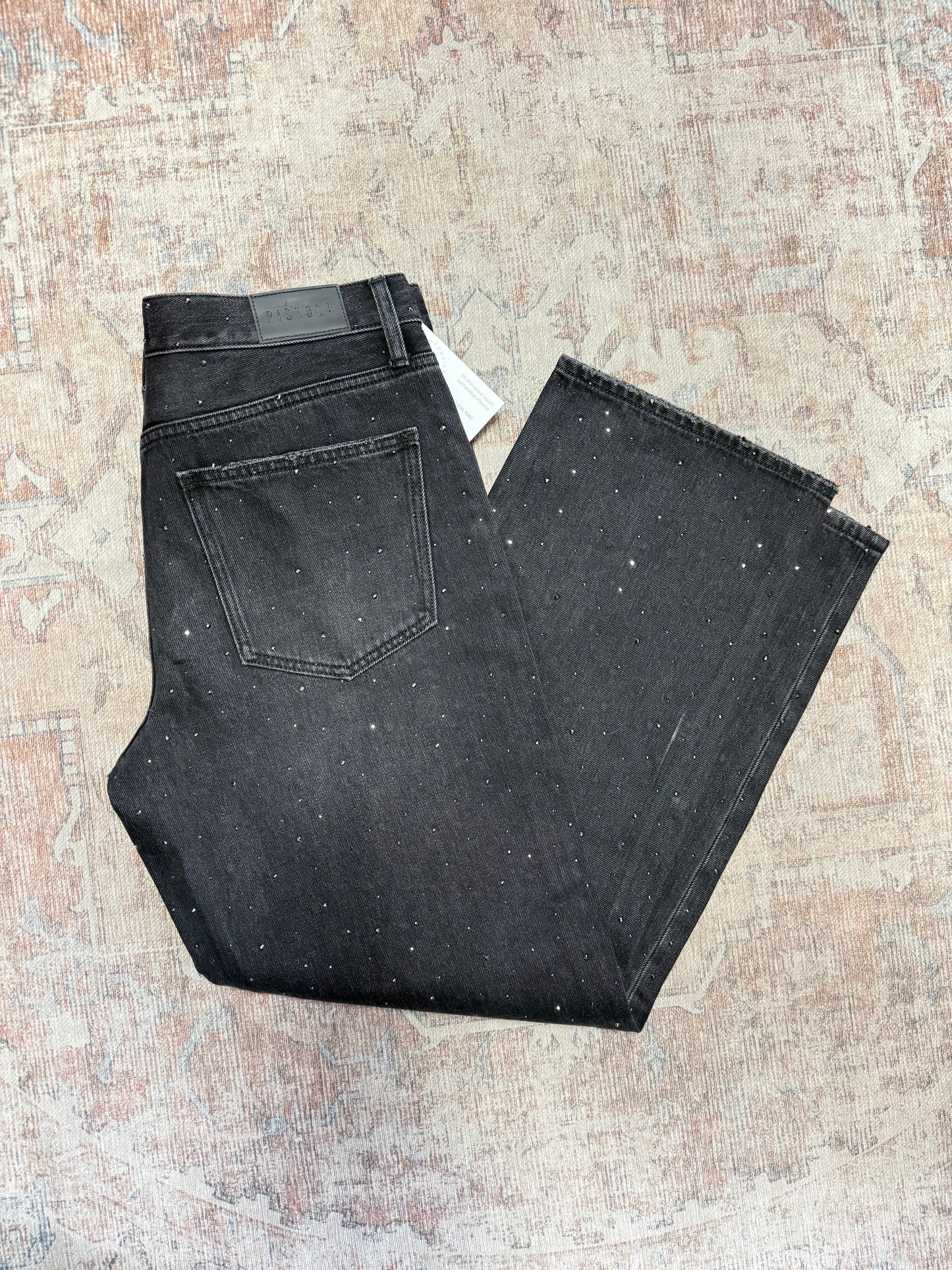Pistola Lexi Bowed Straight MR Jeans (30x28)