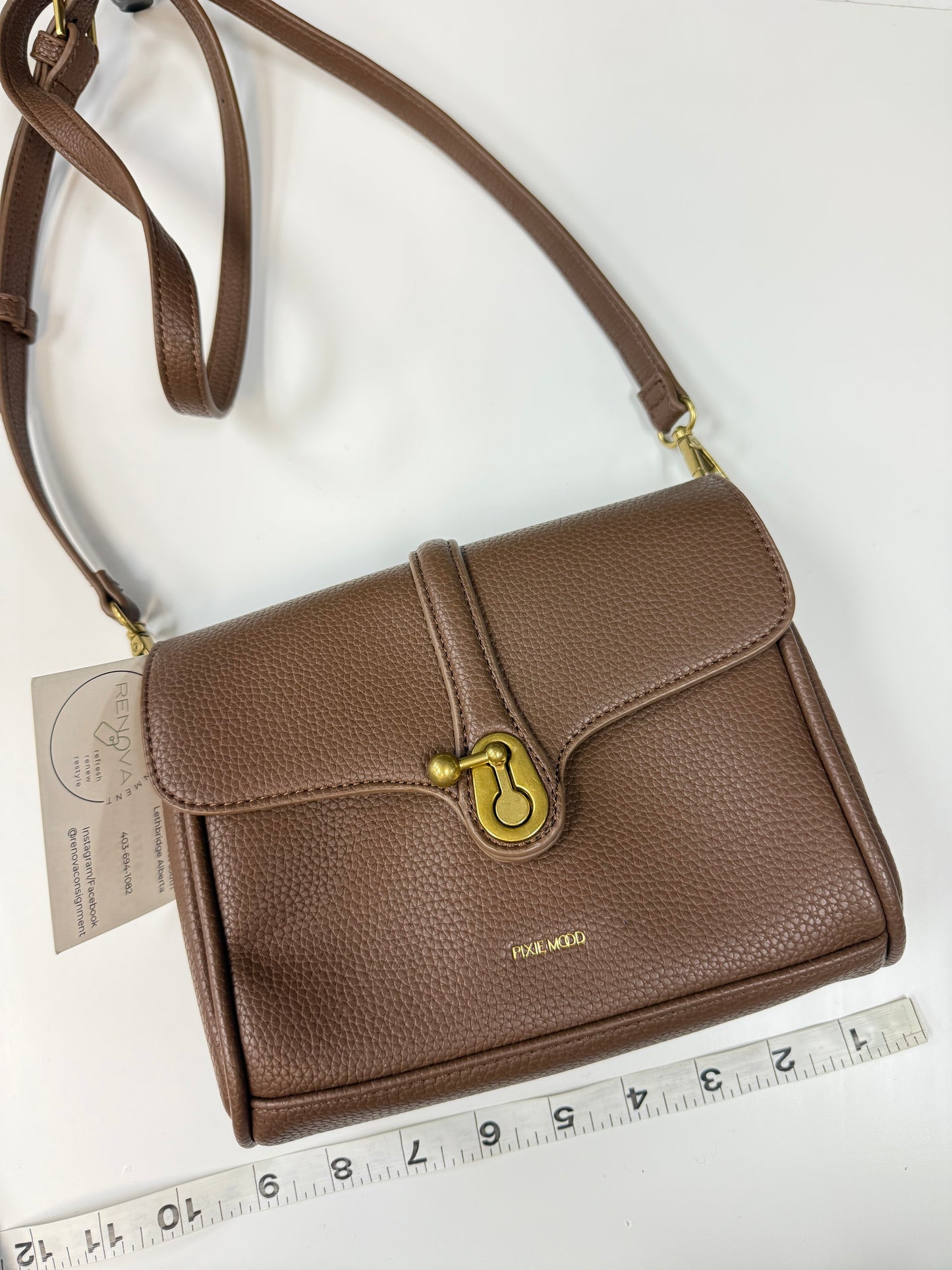 Pixie Mood Athena Saddle Bag Crossbody