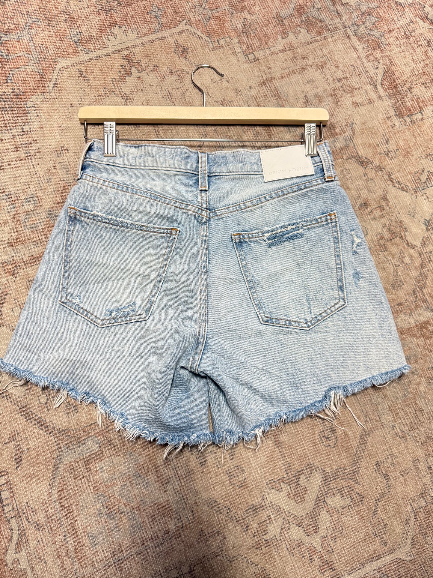 Denim Forum Ex Boyfriend Thigh HR Shorts (25)