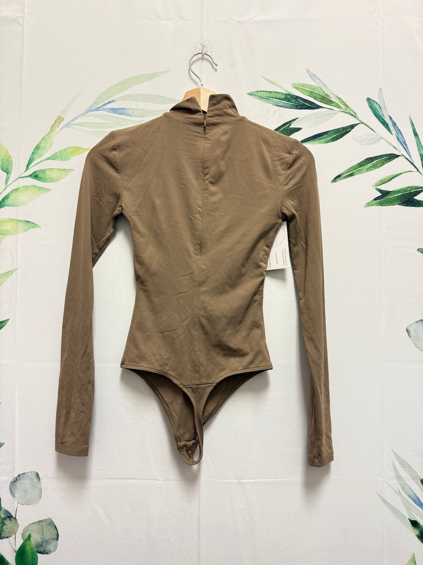 Aritzia Babaton Mockneck Contour Bodysuit (XS)