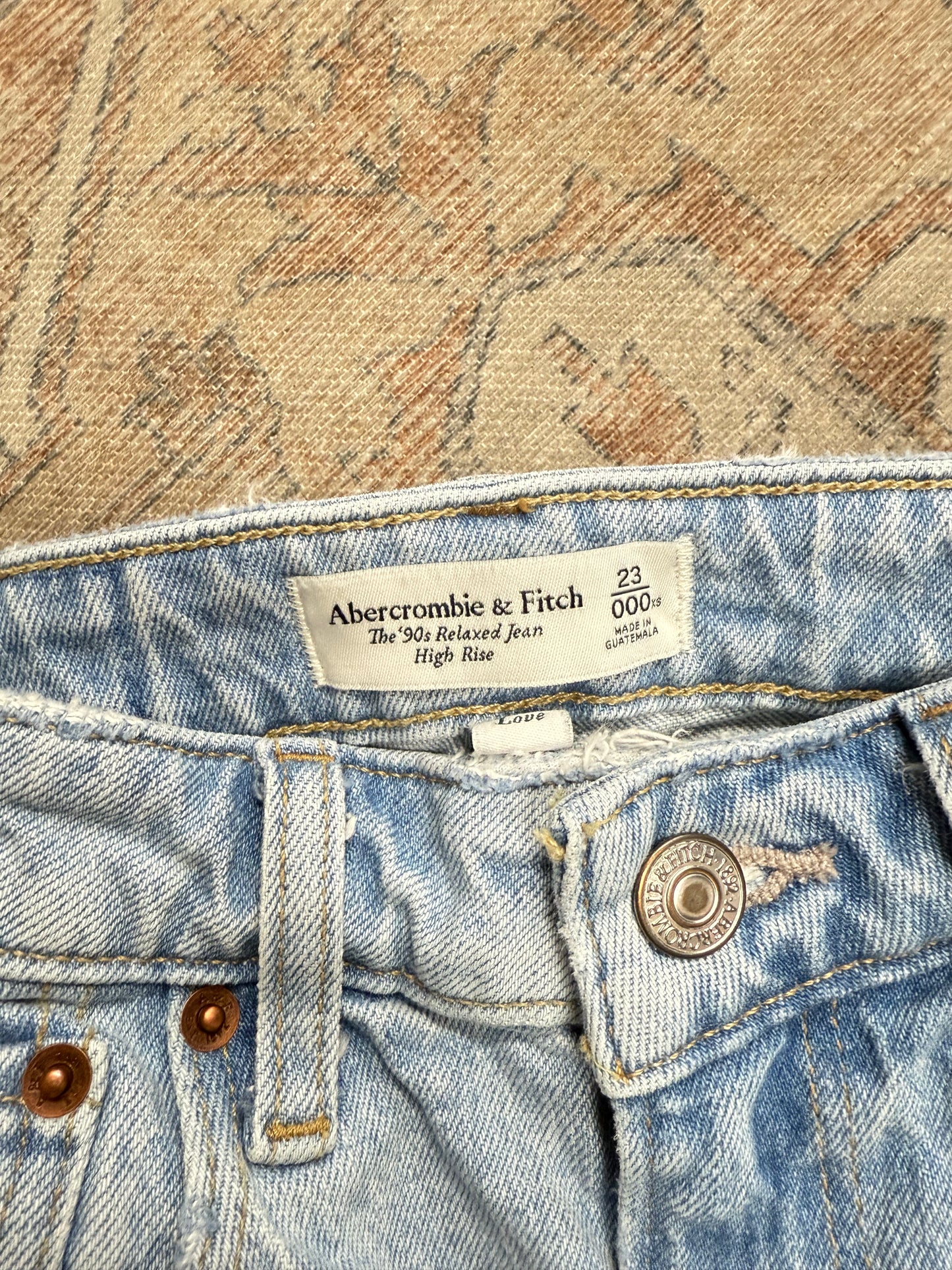 Abercrombie ‘90s Relaxed HR Jeans (23x27)