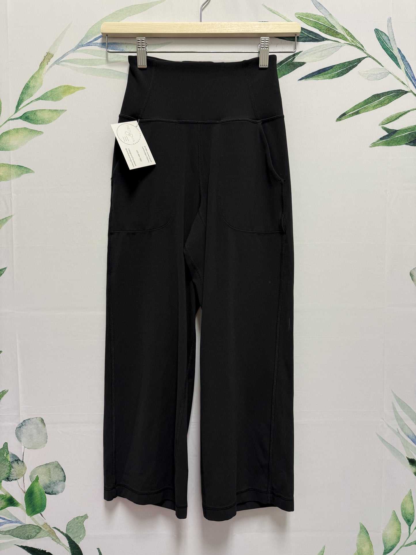 Lululemon Align Wide Leg HR Crop 23” (2)