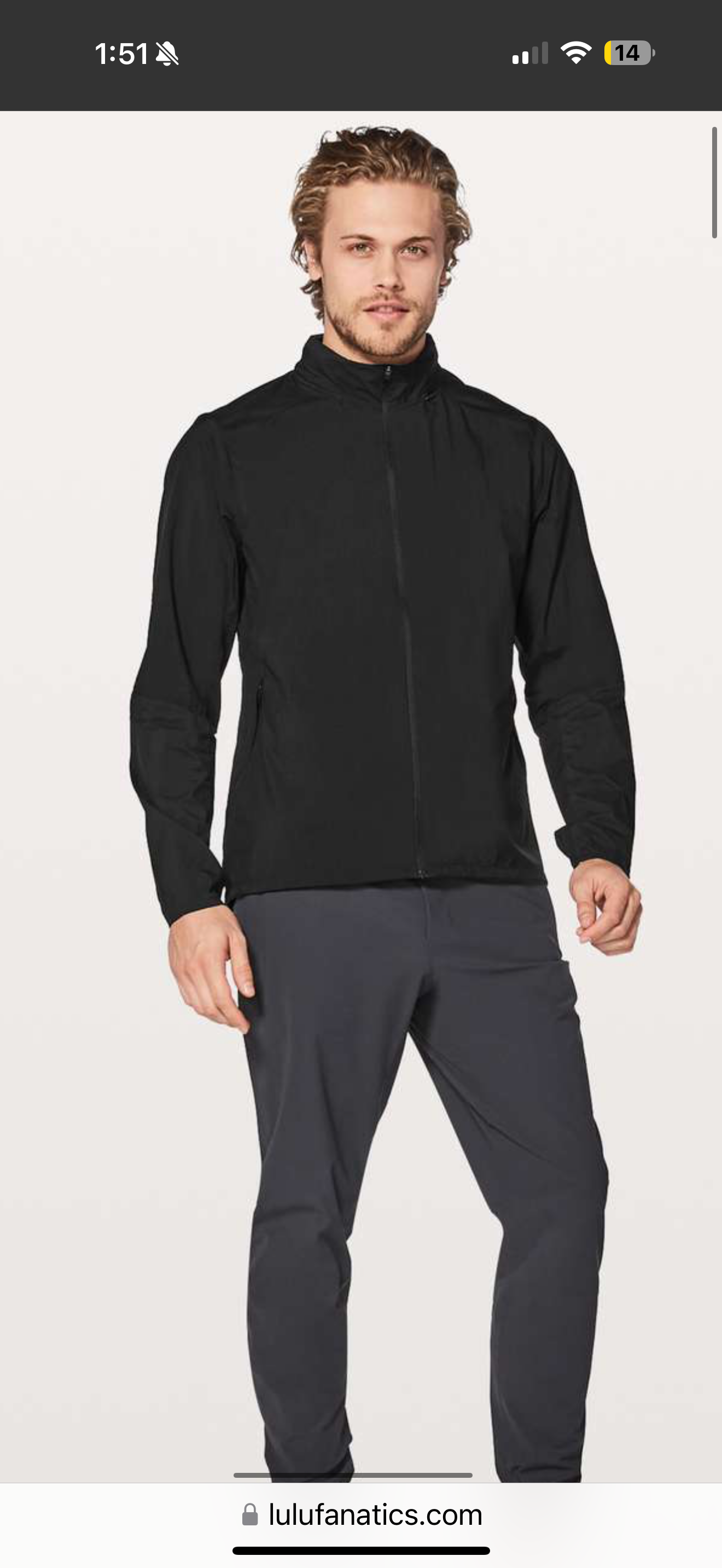 Lululemon Active Jacket (XL)