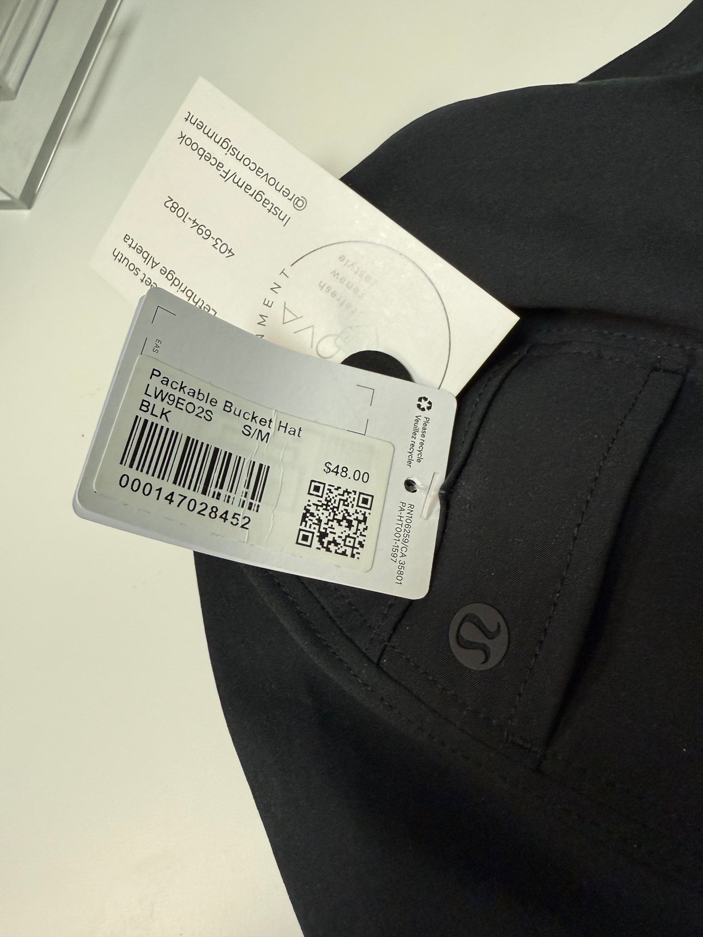 Lululemon Packable Bucket Hat (S/M)