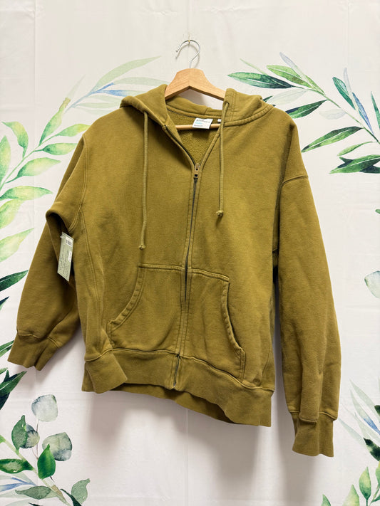 Aritzia TNA CozyFleece Boyfriend Zip Up (S)