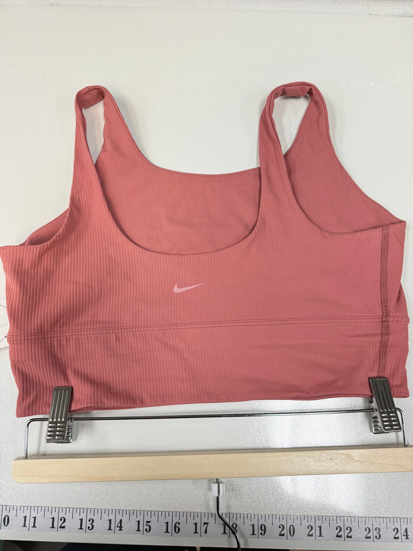 Nike Zenvy Ribbed Longline Bra (L)