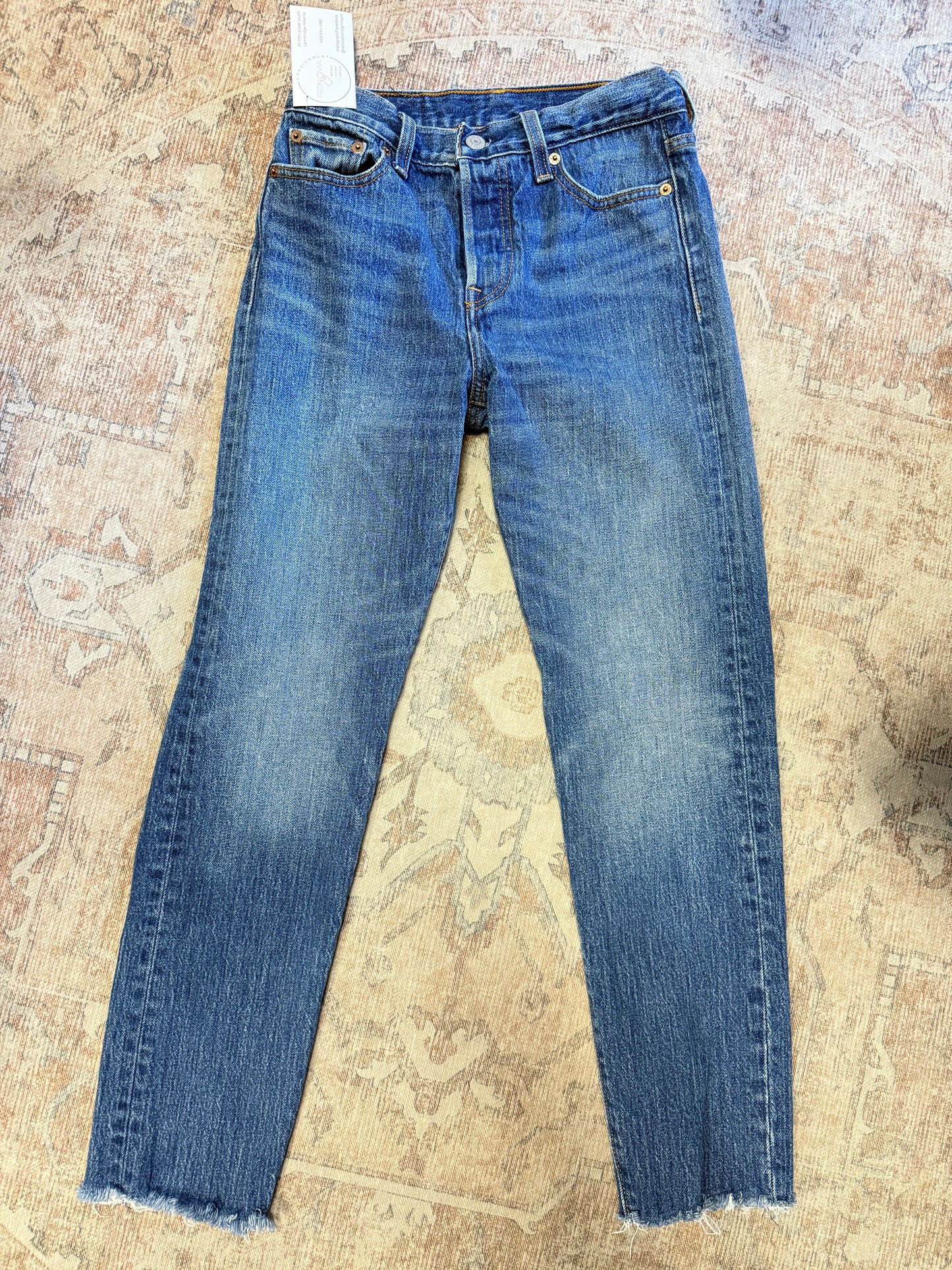 Levi’s White Oak Wedgie Icon HR Jeans (26x27)