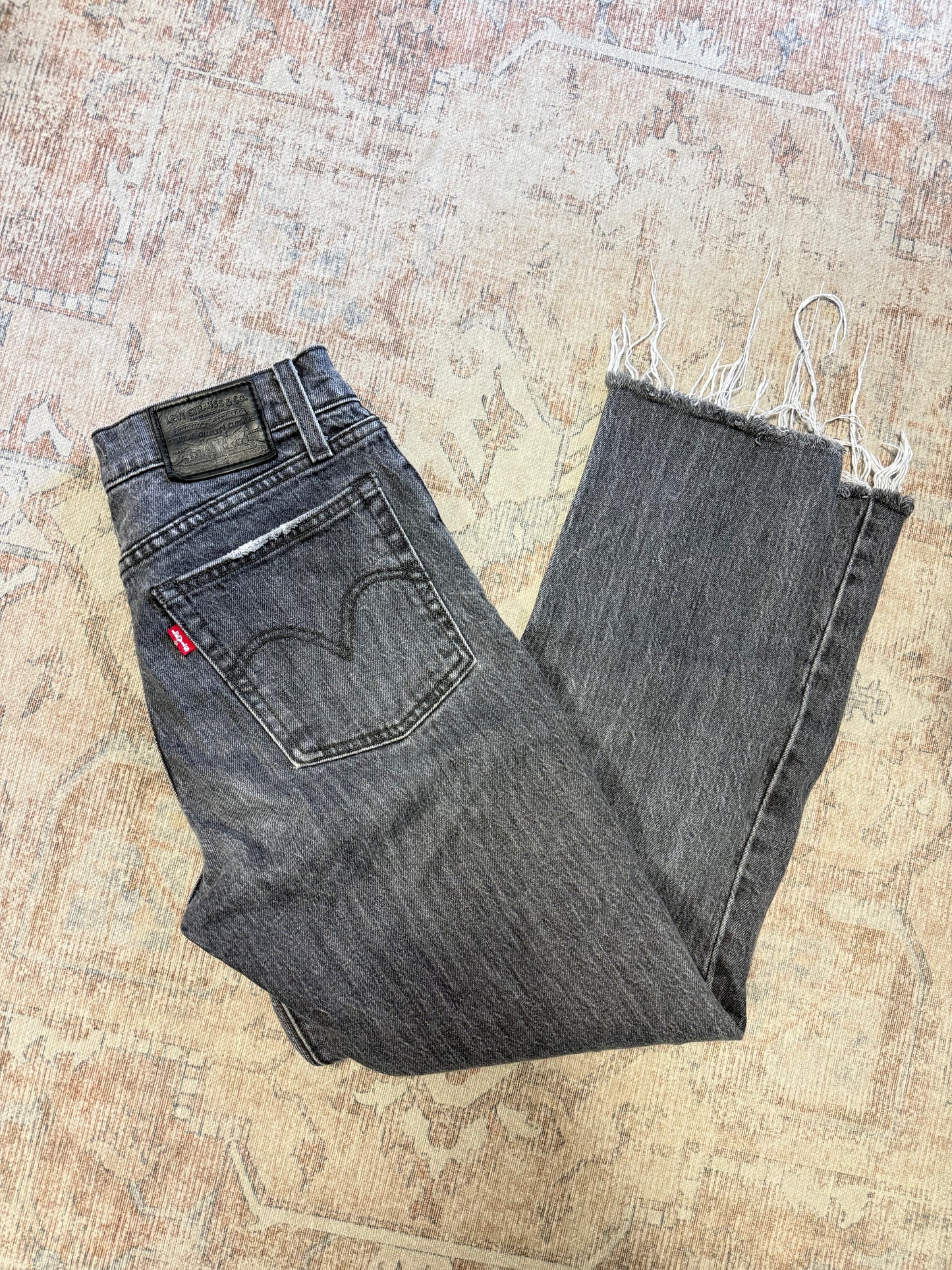 Levi’s Wedgie Straight HR Jeans (24x26)