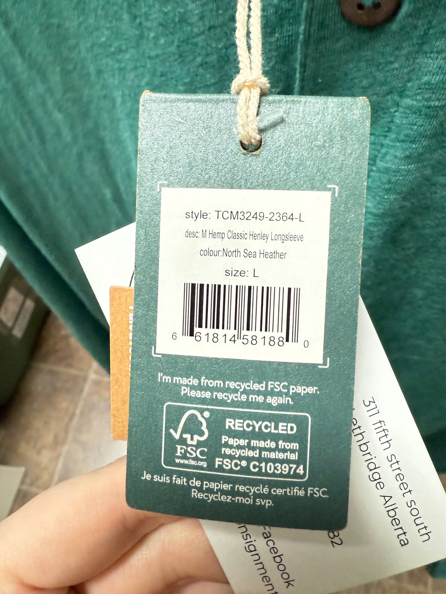 TenTree Classic Henley (L)