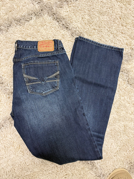John Stetson 1014 Rocker Boot Cut Jeans (36x36)
