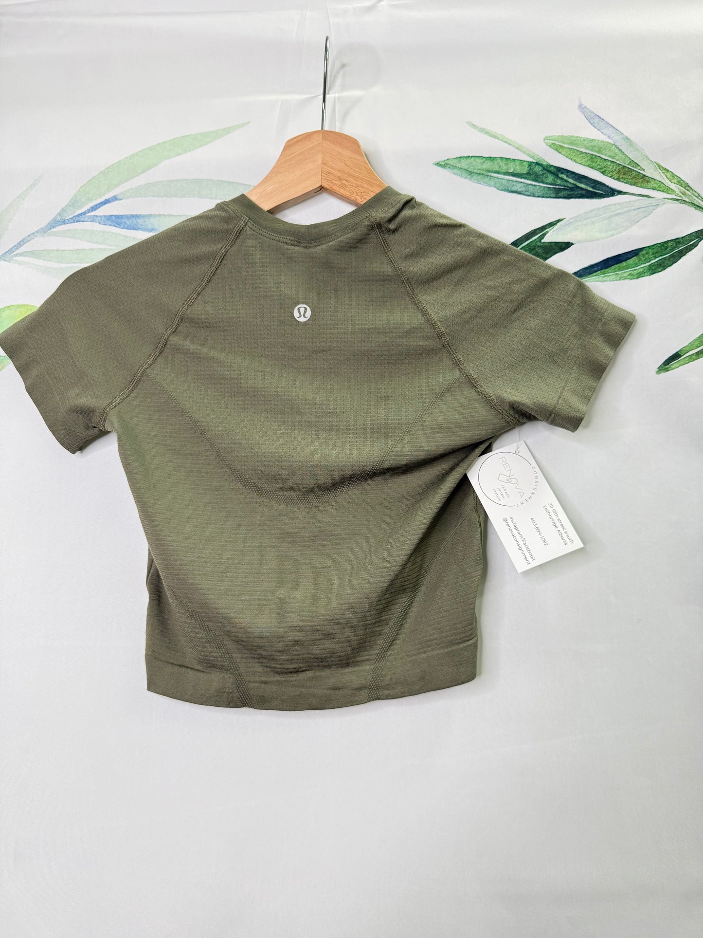 Lululemon Swiftly Cropped Tee (2)