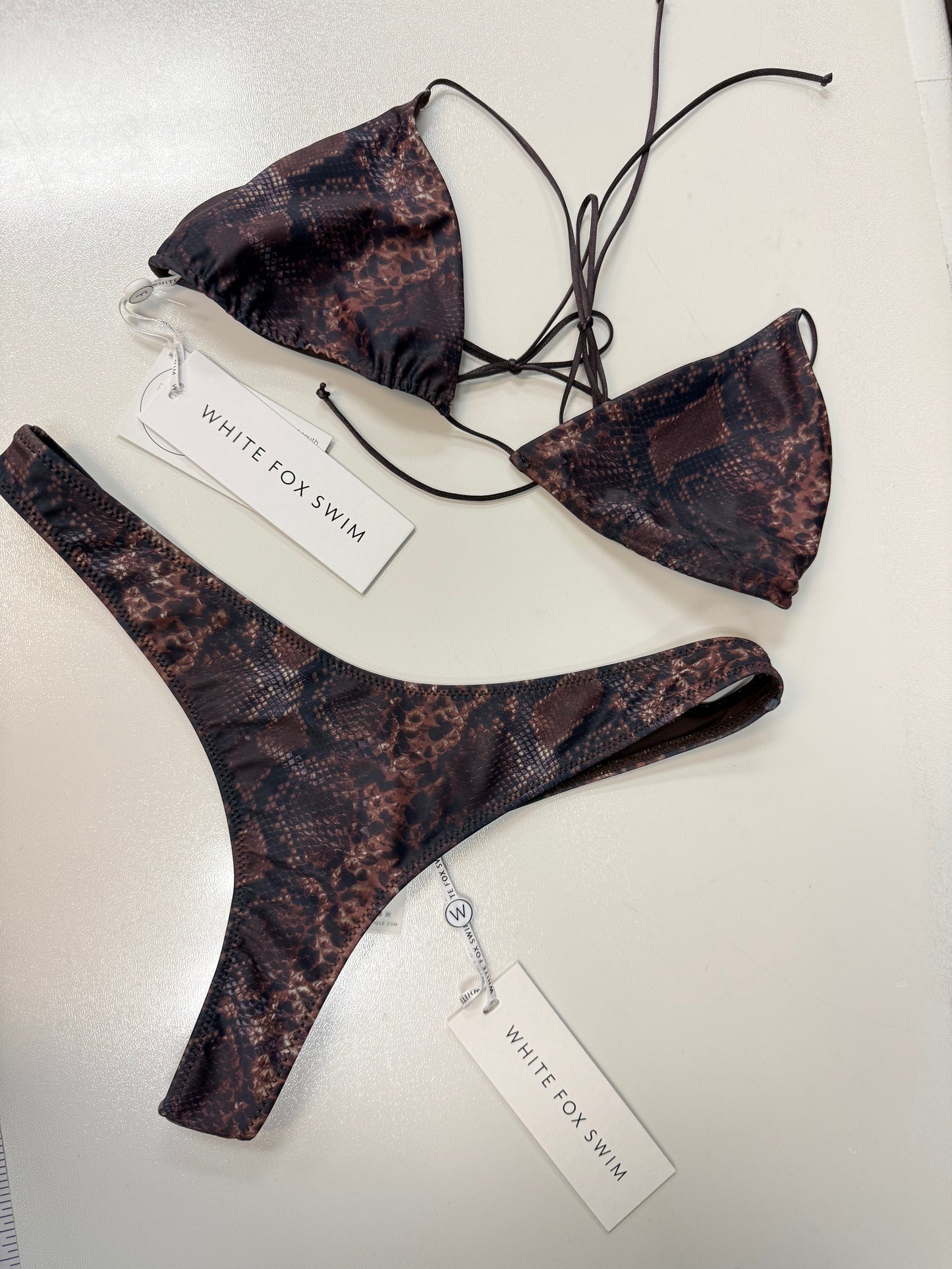 White Fox Bikini (L)