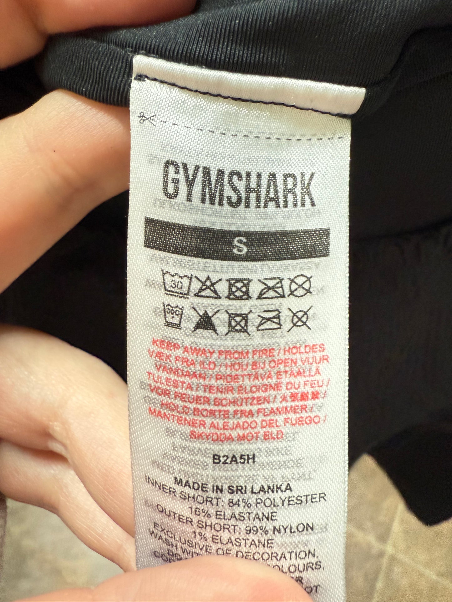 Gymshark Speed 2 in 1 Short (S)