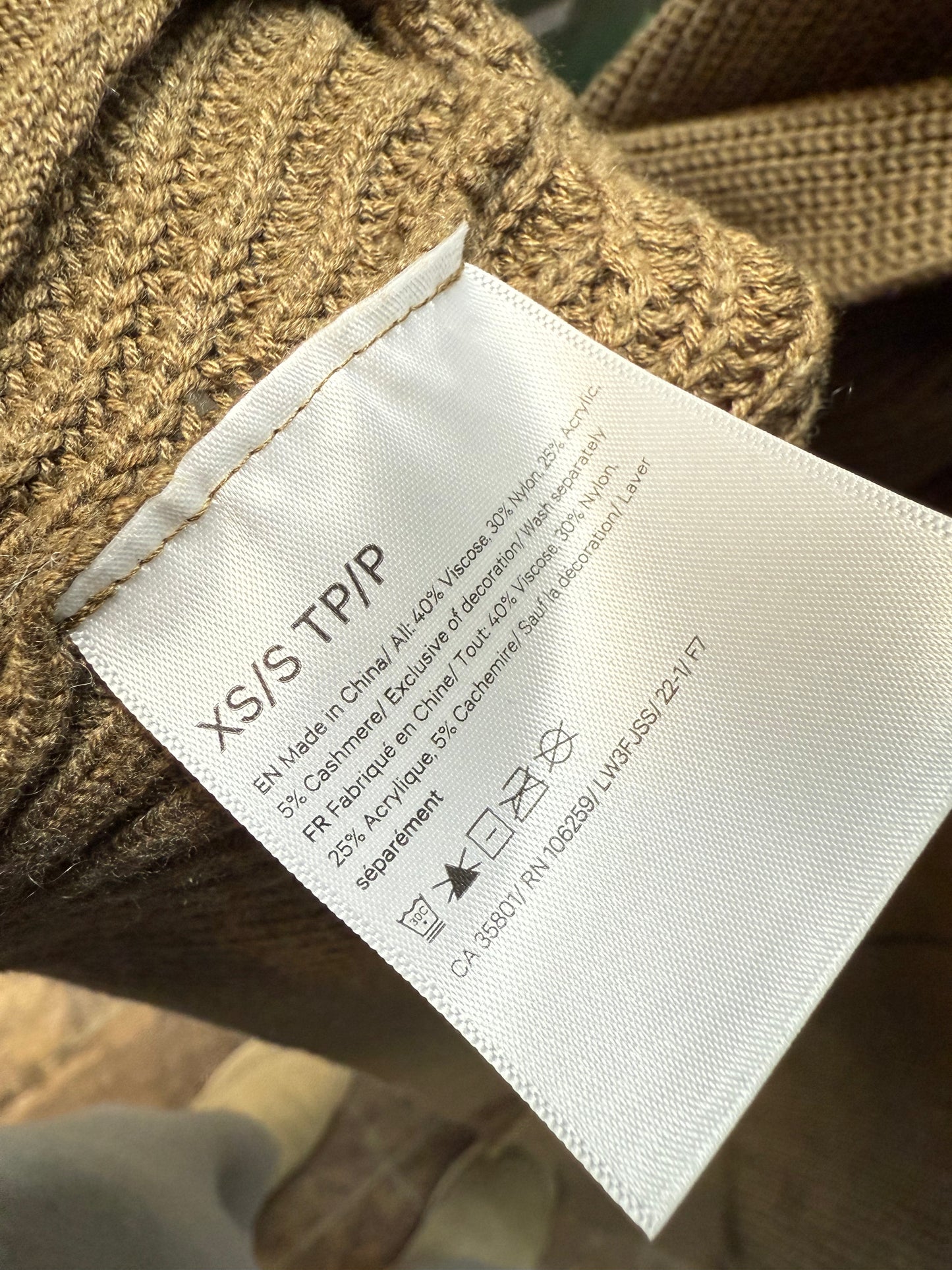 Lululemon Cashlu Sweater Wrap (XS/S)