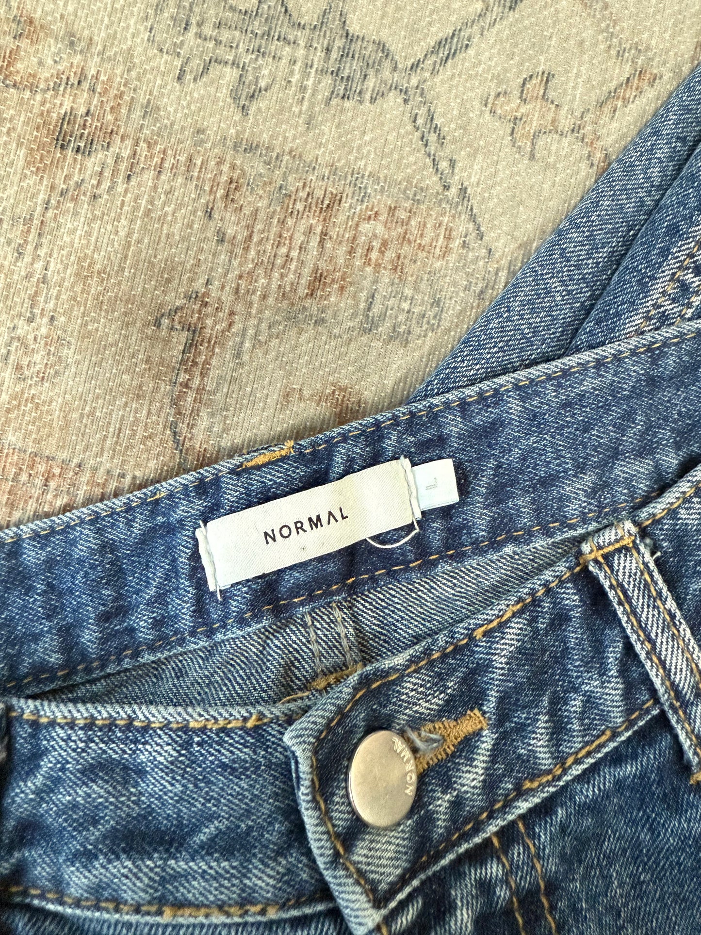 Normal Wide Leg HR Jeans (Lx32)