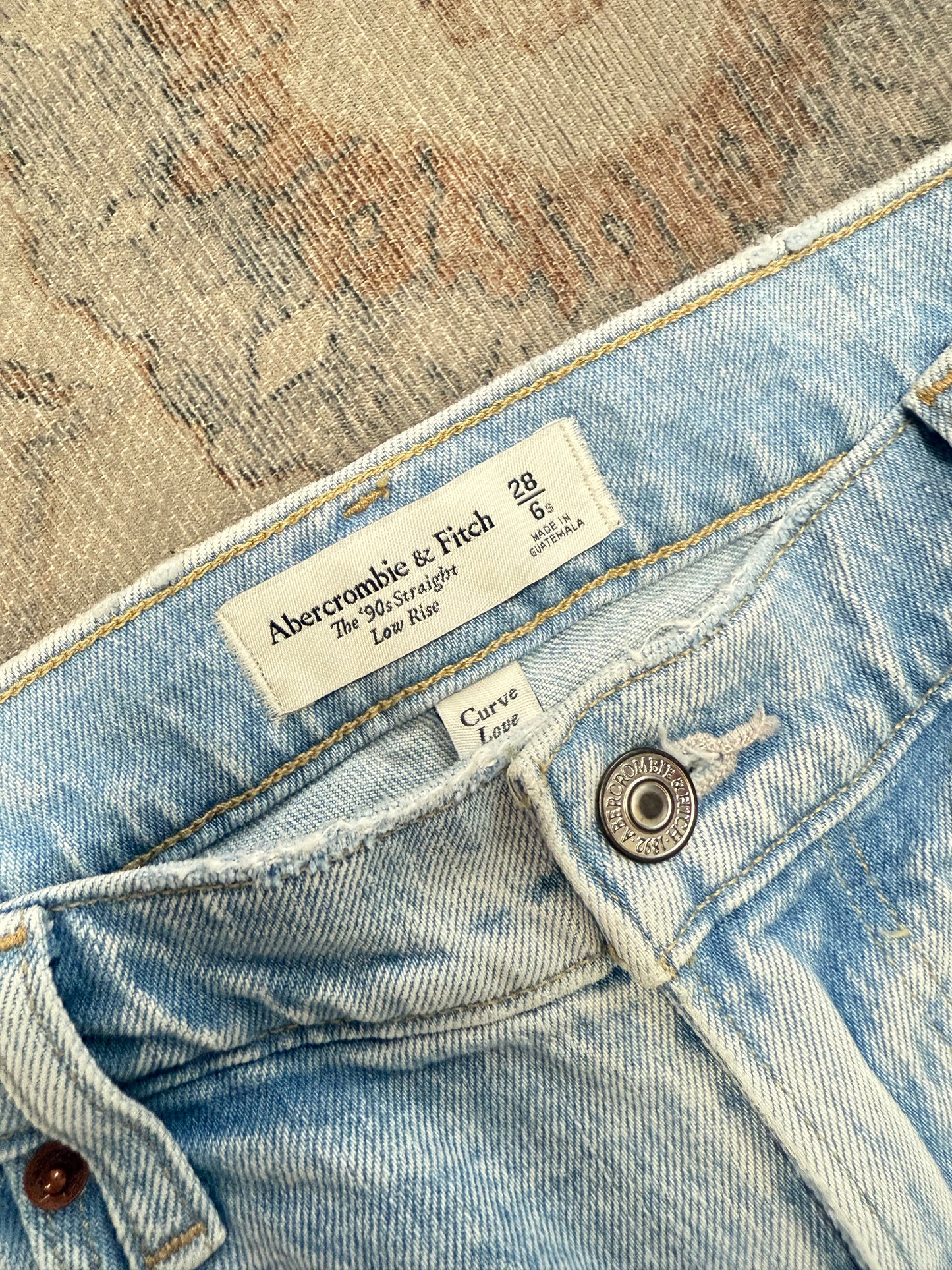 Abercrombie ‘90s Straight LR Jeans (28x28)
