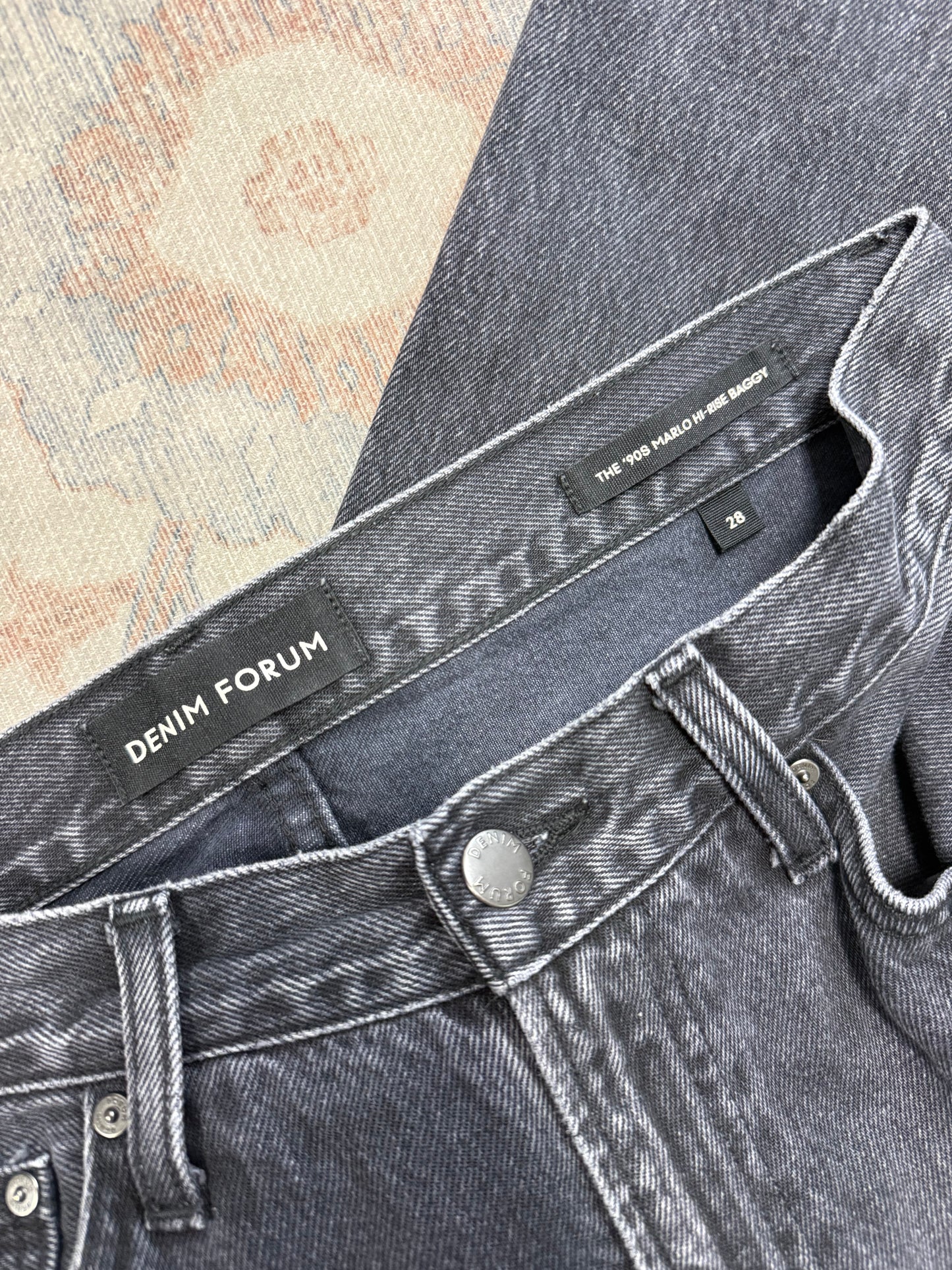 Denim Forum ‘90s Marlo Baggy Jeans (28x31)