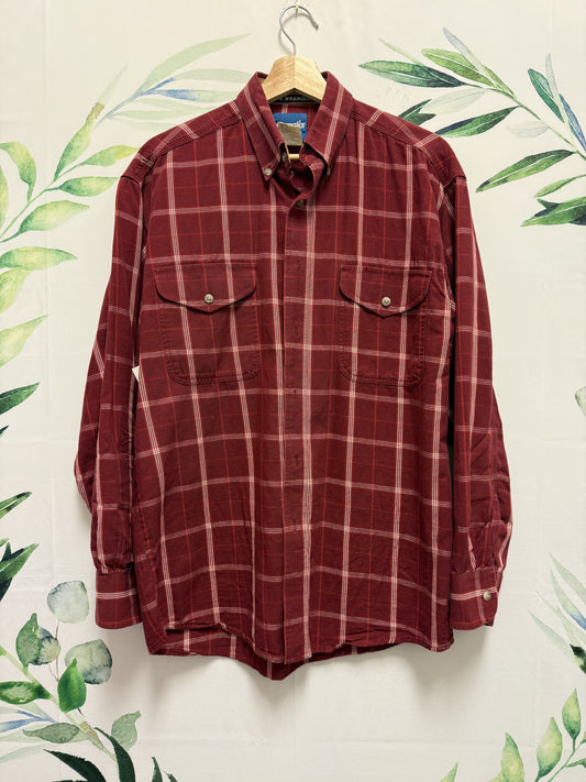 Wrangler Flannel Button Up (M)