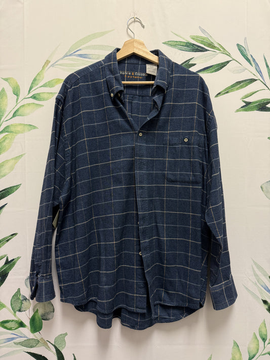 Harvie & Crosbie Flannel Button Up (XXL)