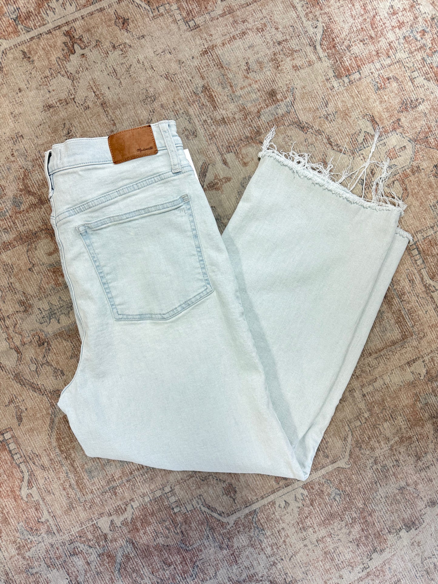 Madewell Perfect Vintage Wide Leg Crop Jeans (29x26)