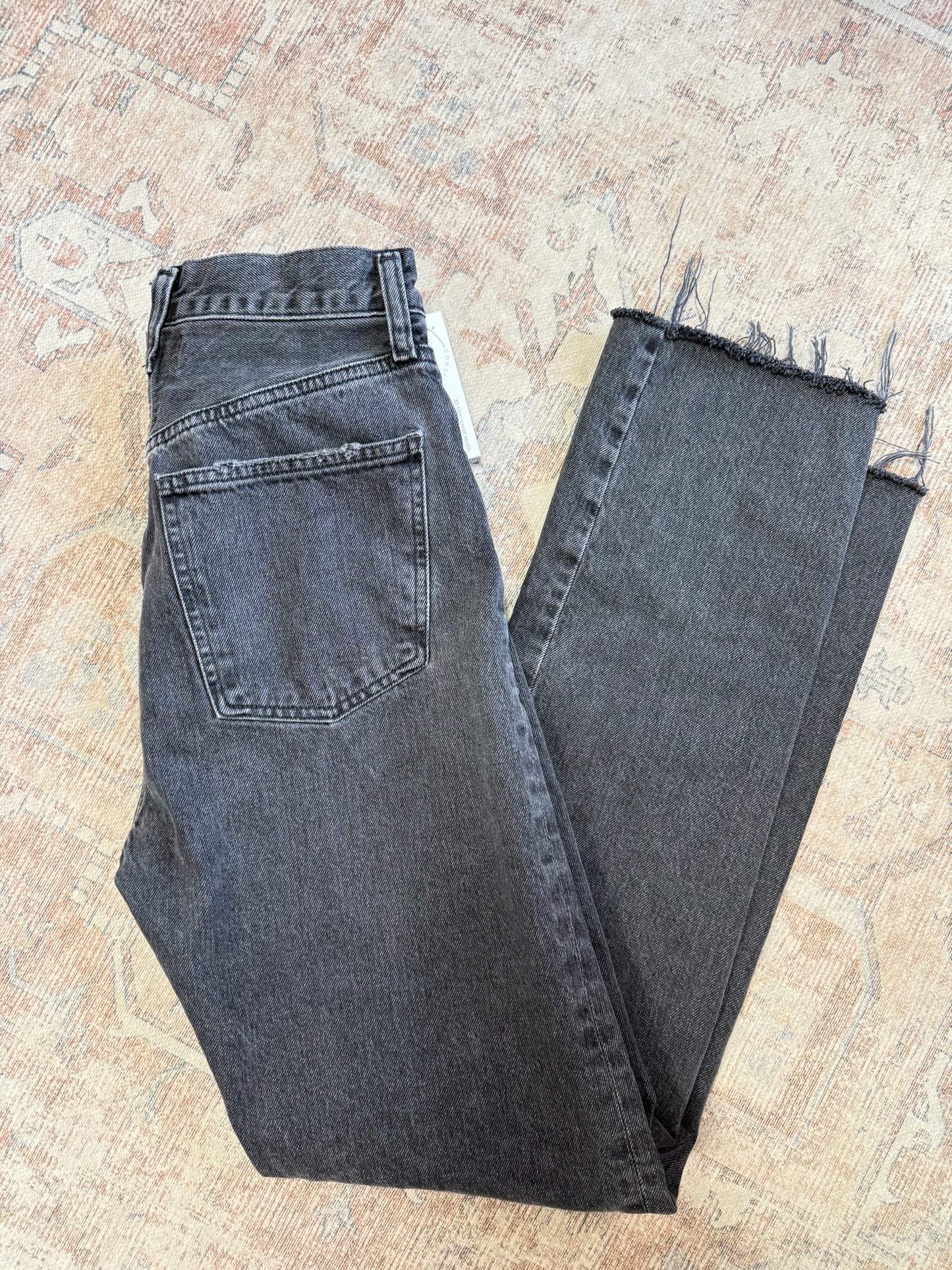 Agolde Criss Cross Straight HR Jeans (25x31)