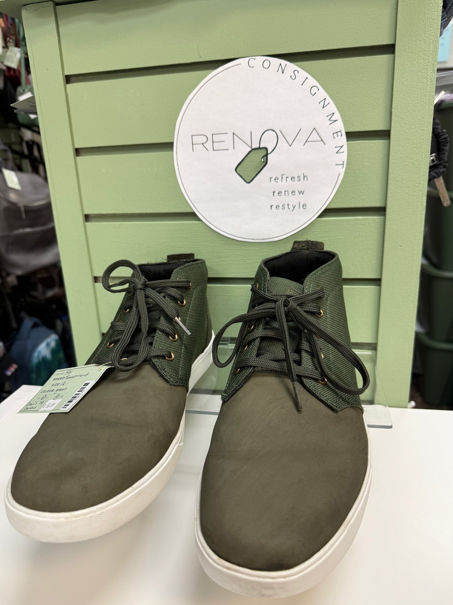 Timberland Davis Square Chukka Sneakers (Mens 12)