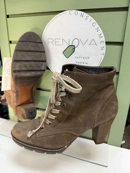 Paul Green Heeled Boot (Womens 5.5)