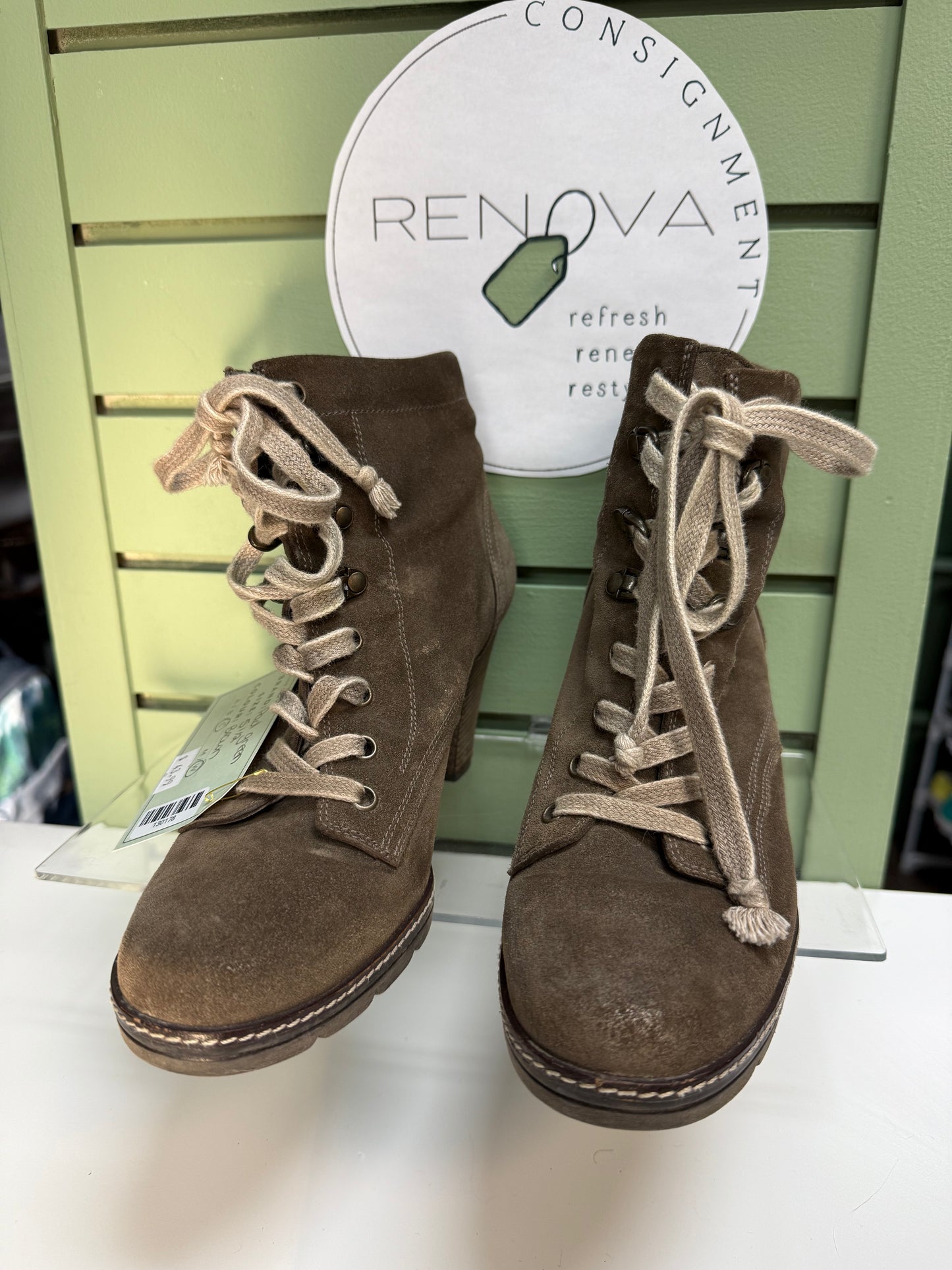 Paul Green Heeled Boot (Womens 5.5)