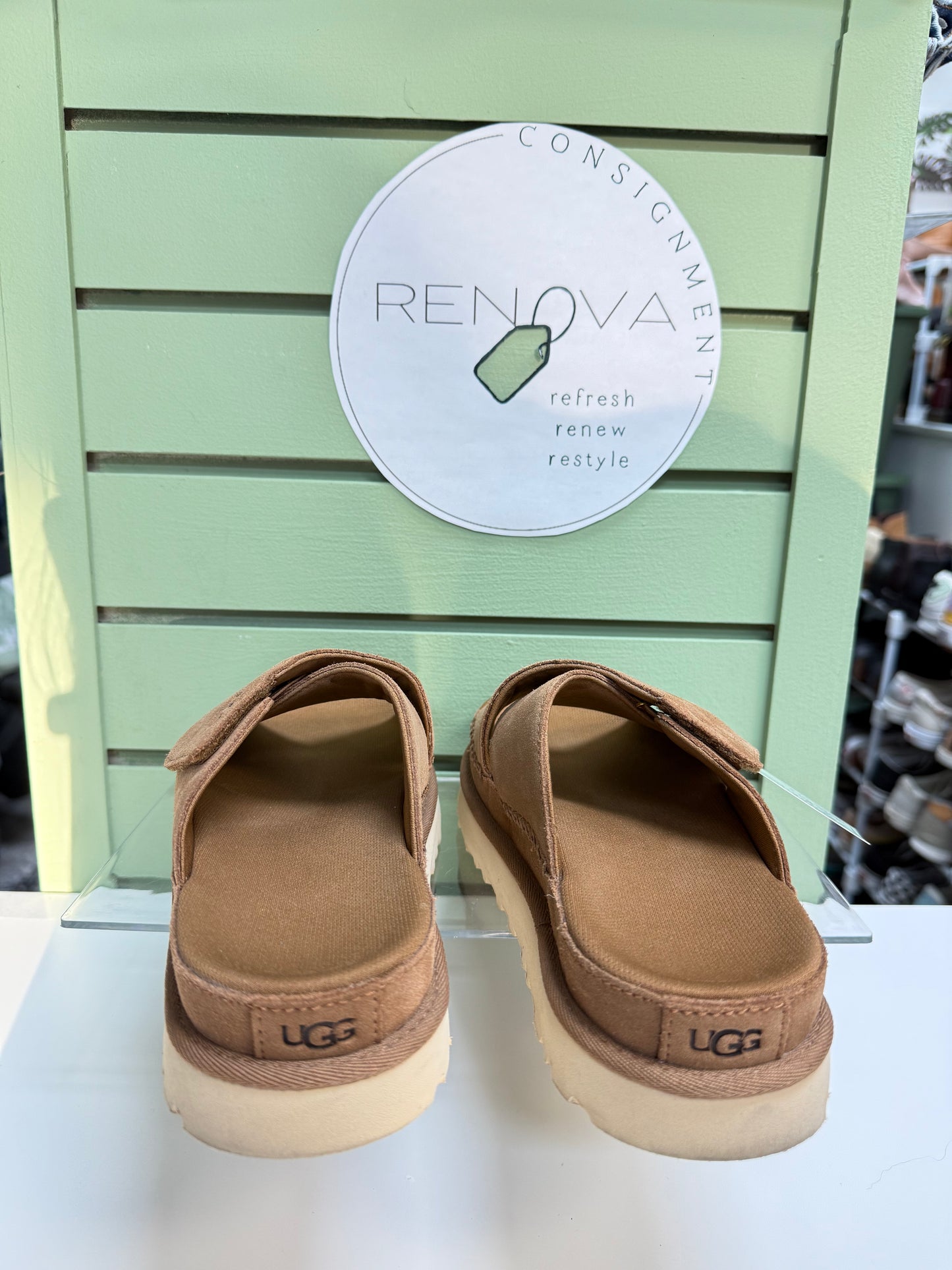 Ugg Goldenstar Cross Slide (Womens 6)