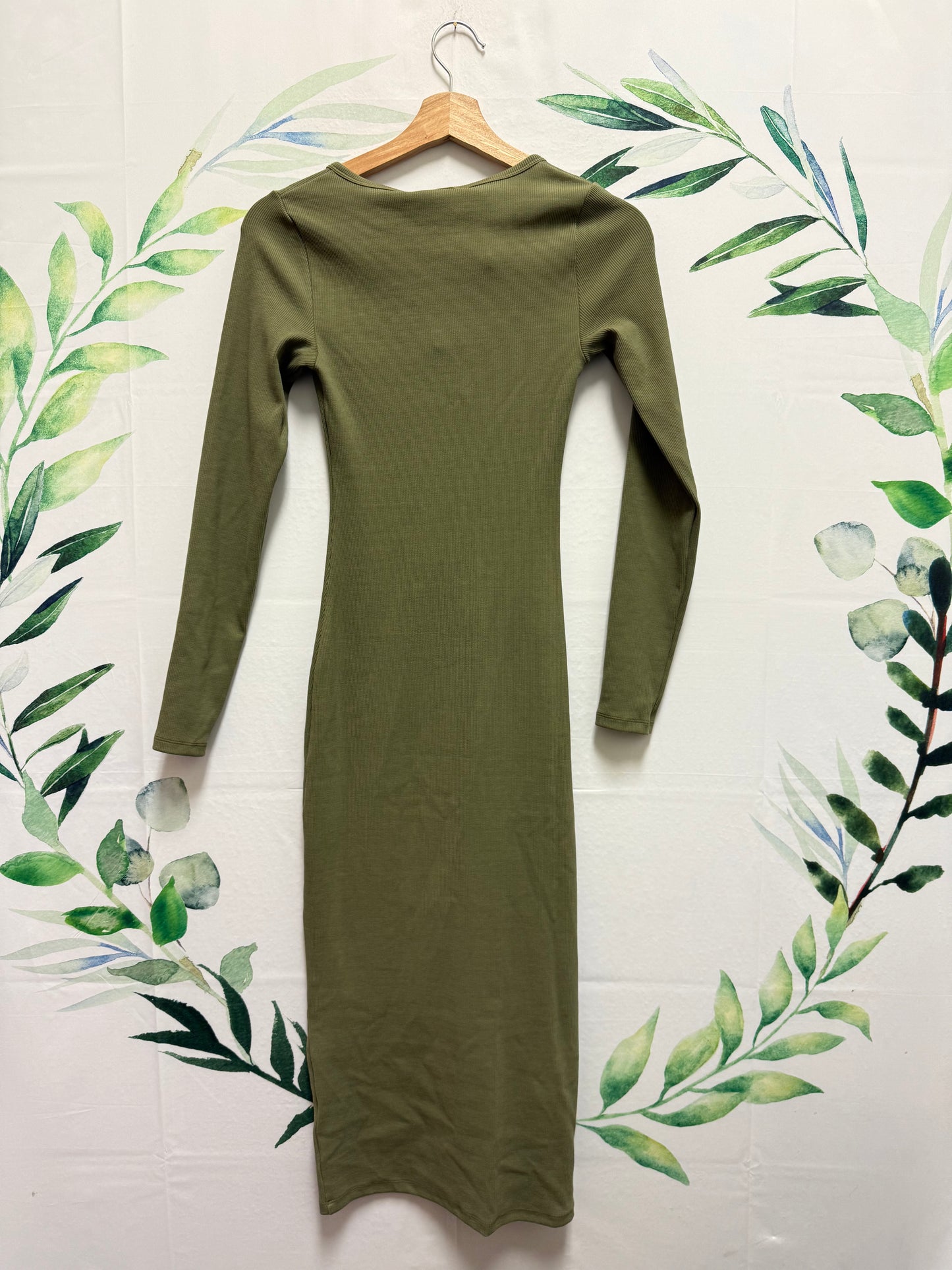 Knix SculptRib Henley Dress (M)