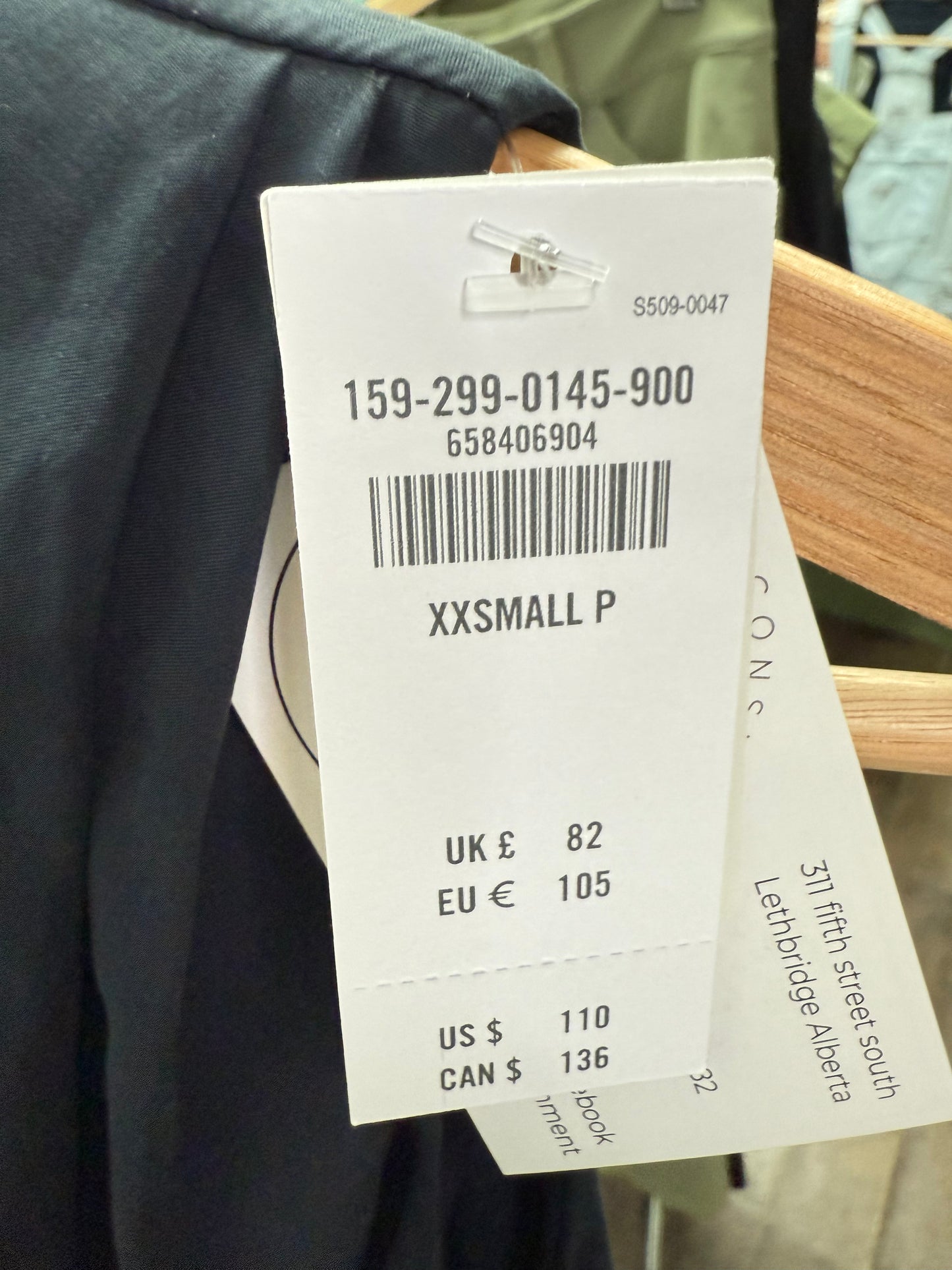 Abercrombie High Neck Gathered Midi Dress (XXS)