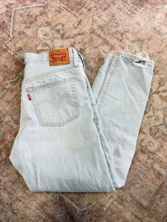 Levi 501 Skinny HR Jeans (29x28)