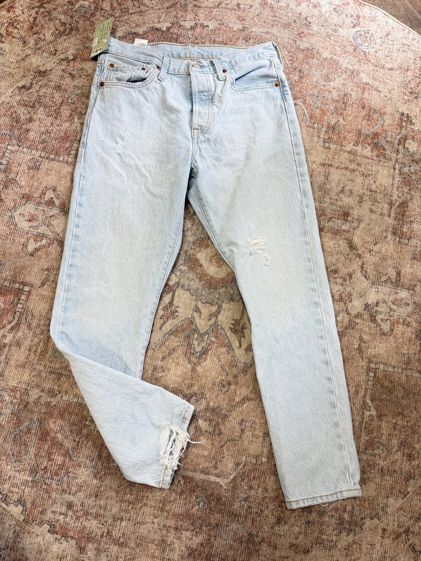 Levi 501 Skinny HR Jeans (29x28)